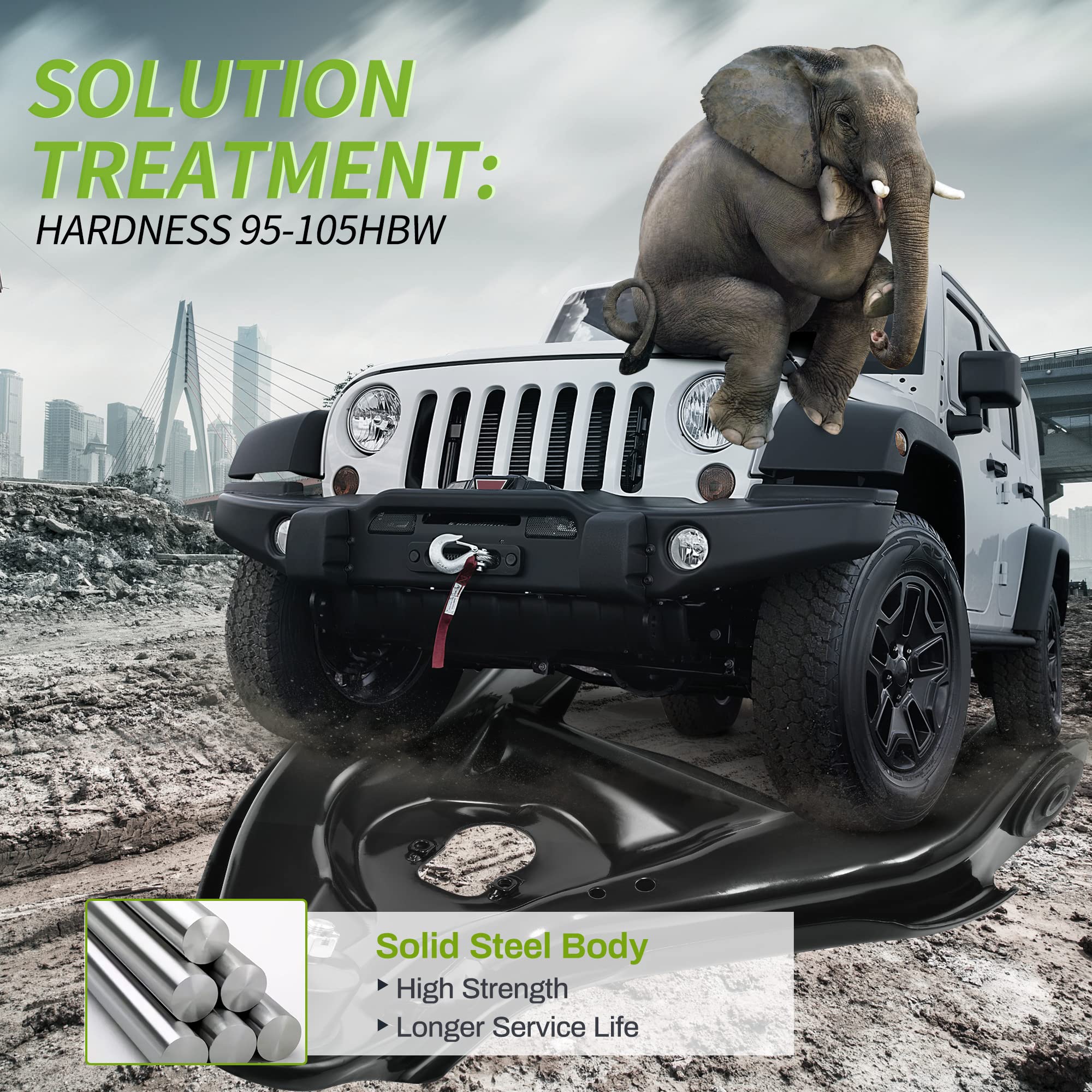 Autosaver88 Front Lower Control Arm W/Ball Joint Compatible With 1988-2000 Gmc Chevrolet C1500 C2500 C3500, 1996-2002 Express Sa