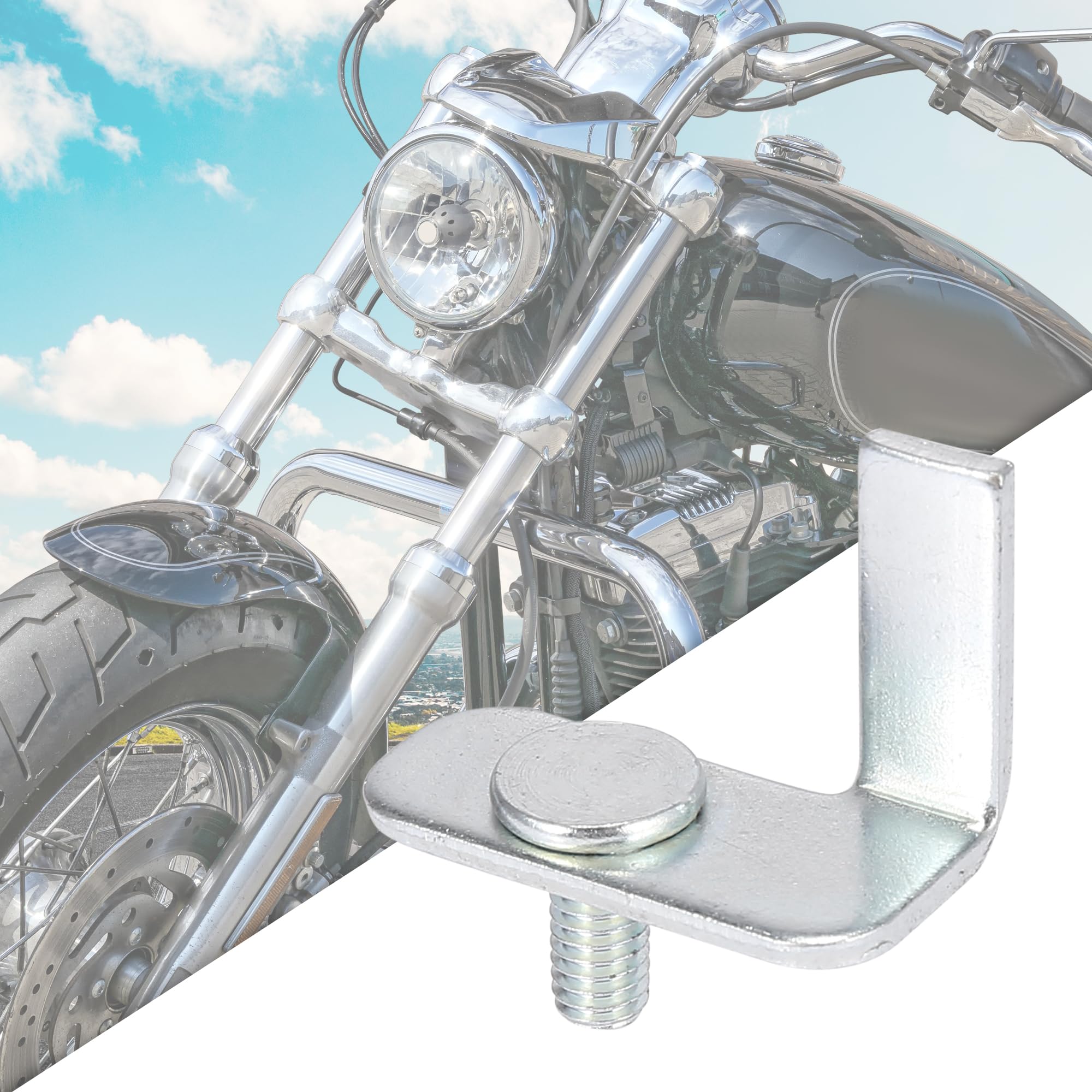 Motoforti Motorcycle Rear Header Pipe Exhaust Bracket Tab-1861-0998 For Harley-Davidson Electra Glide 1998-2008