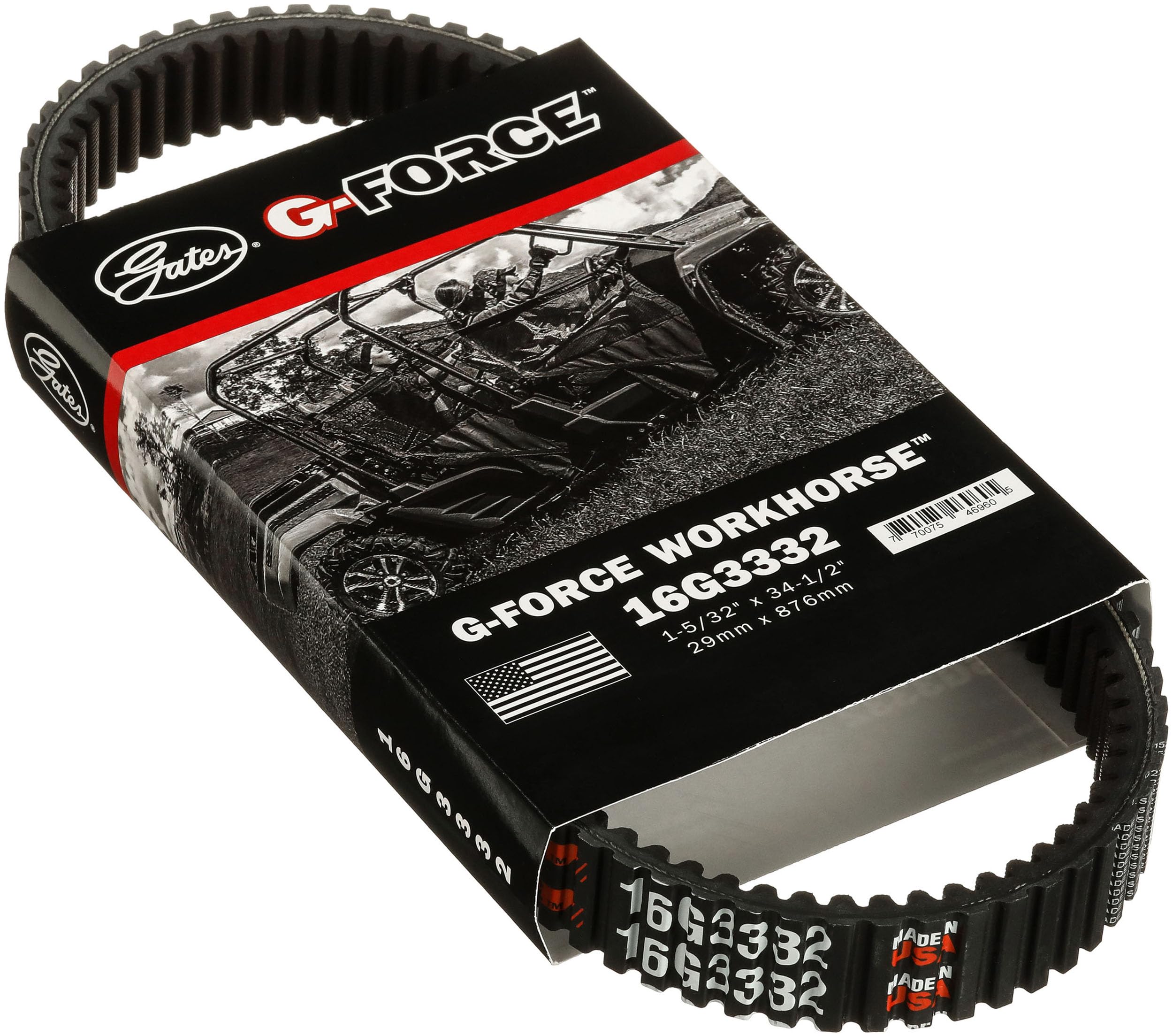 Gates 16G3332 G-Force C-12 CVT Belt