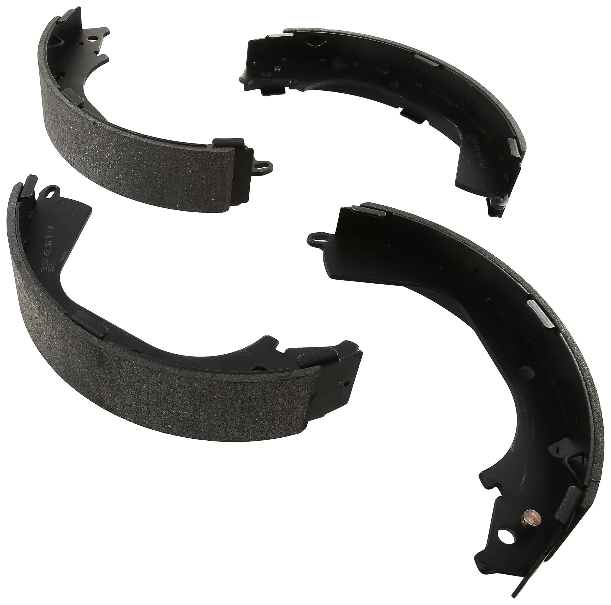 BOSCH BS960 Blue Drum Brake Shoe Set - Compatible With Select Chevrolet Silverado 1500; GMC Sierra 1500; REAR
