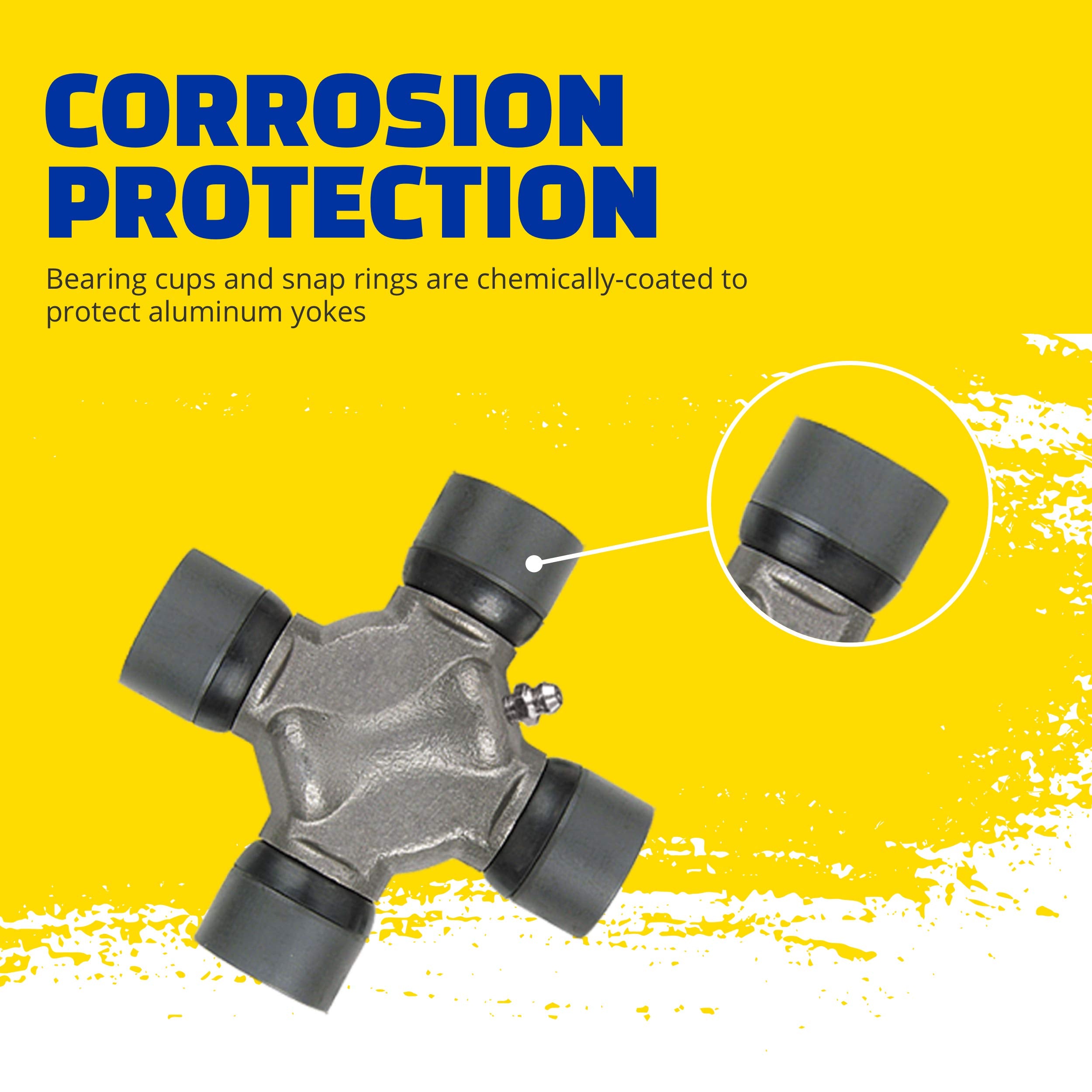 MOOG 355C Greaseable Premium Universal Joint for Chevrolet Silverado 1500