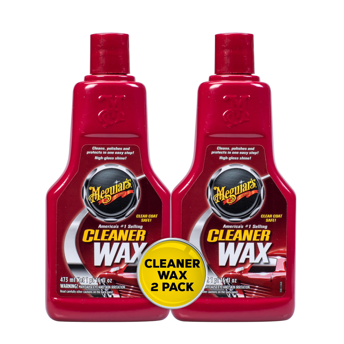 Meguiar 'S A1216 Cleaner Wax - 16 Oz Bottle (Pack Of 2)