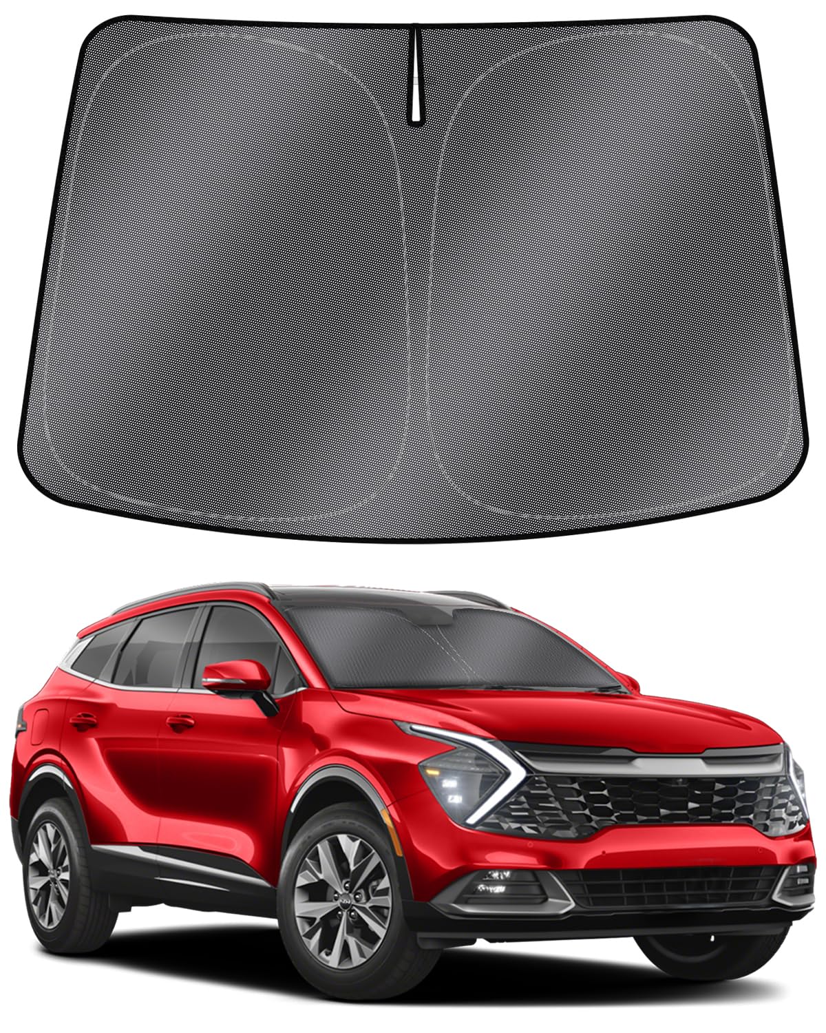 Mixsuper Liner Windshield Sun Shade For Kia Sportage 2023 2024 2025 Windshield Sunshades Front Window Sun Shades Cover For Sport
