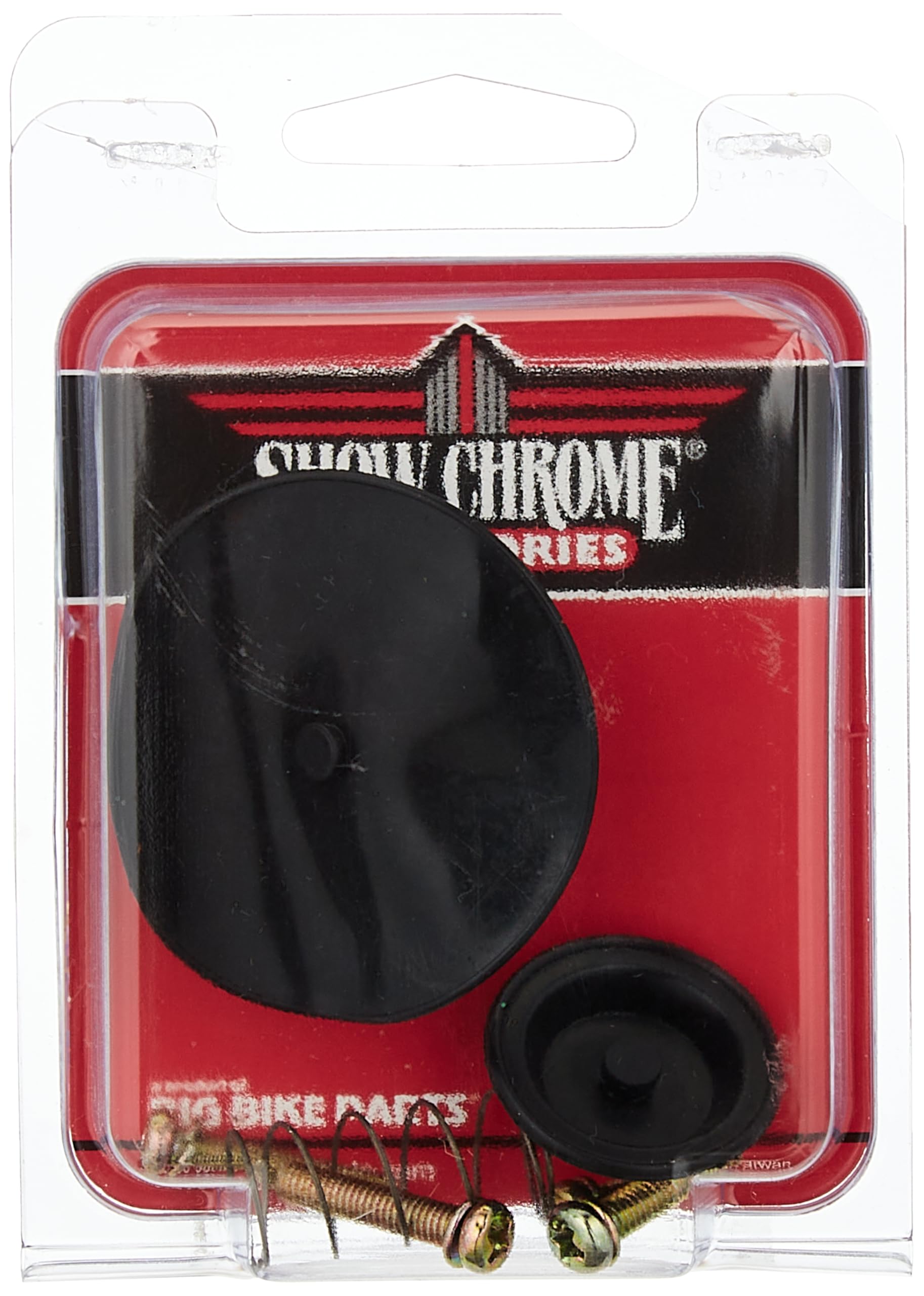 Show Chrome Honda Gl1500 (1988-2000) Fuel Petcock Repair Kit - Affordable Leak Fix, Includes Sealing & Actuator Diaphragms, Spring, Screws, Washers - Comprehensive Set