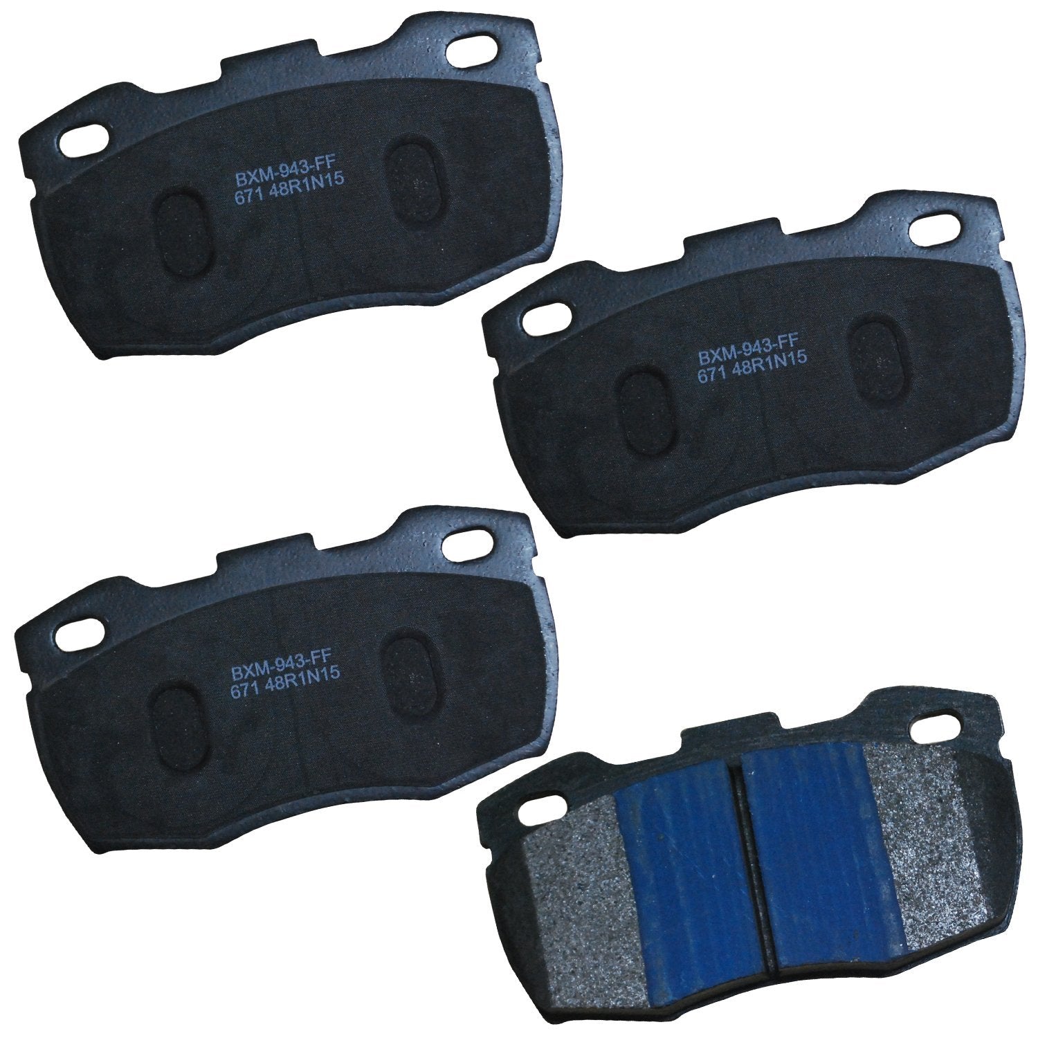 Bendix Premium Sbm671 Semi-Metallic Front Brake Pads For Land Rover Defender 90 1995-1994, Defender 90 1997, Defender 110 1993