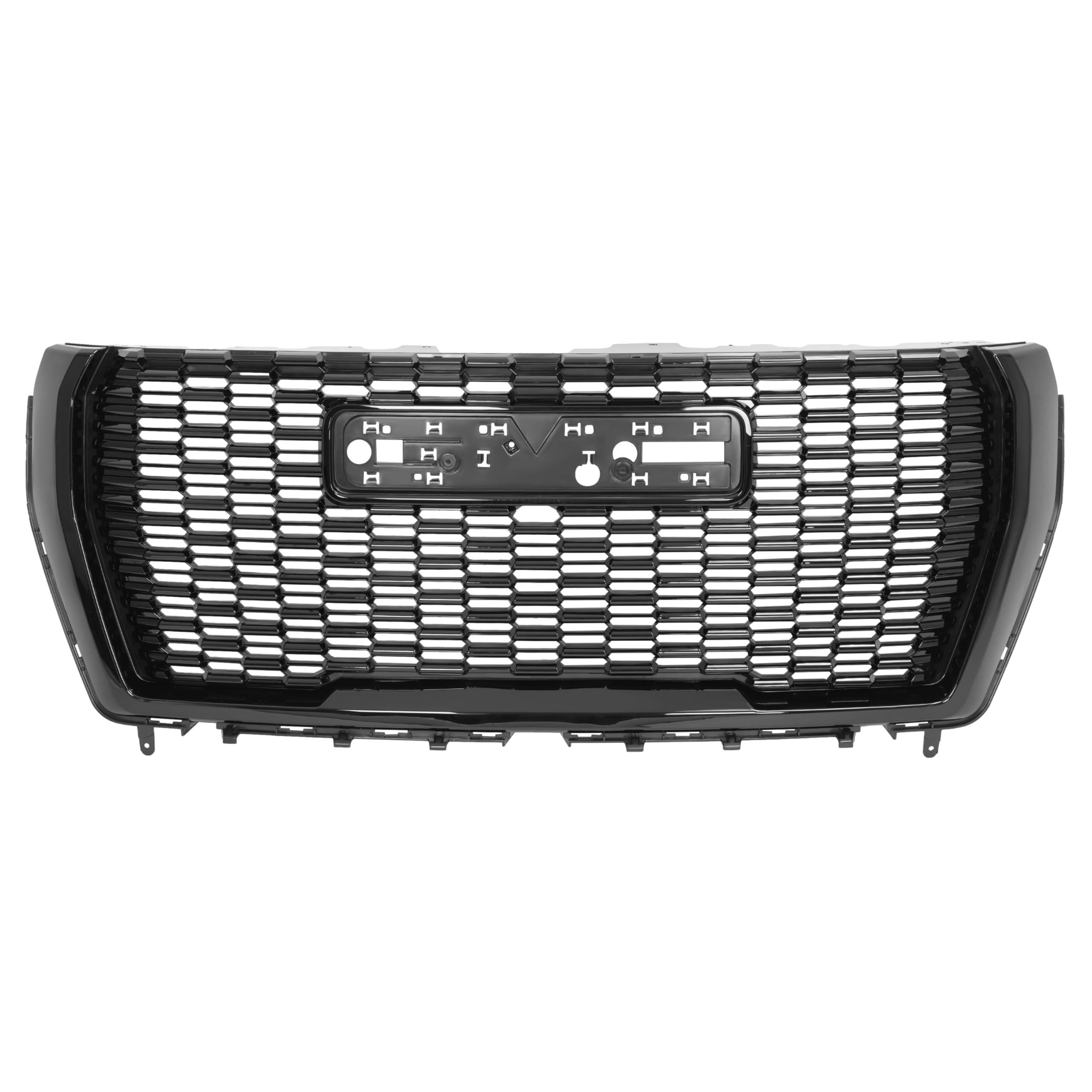 HECASA Front Bumper Grille Compatible with 2021-2024 GMC Yukon/Yukon XL Replacement for 84835783 GM1200856 Honeycomb Mesh Grill