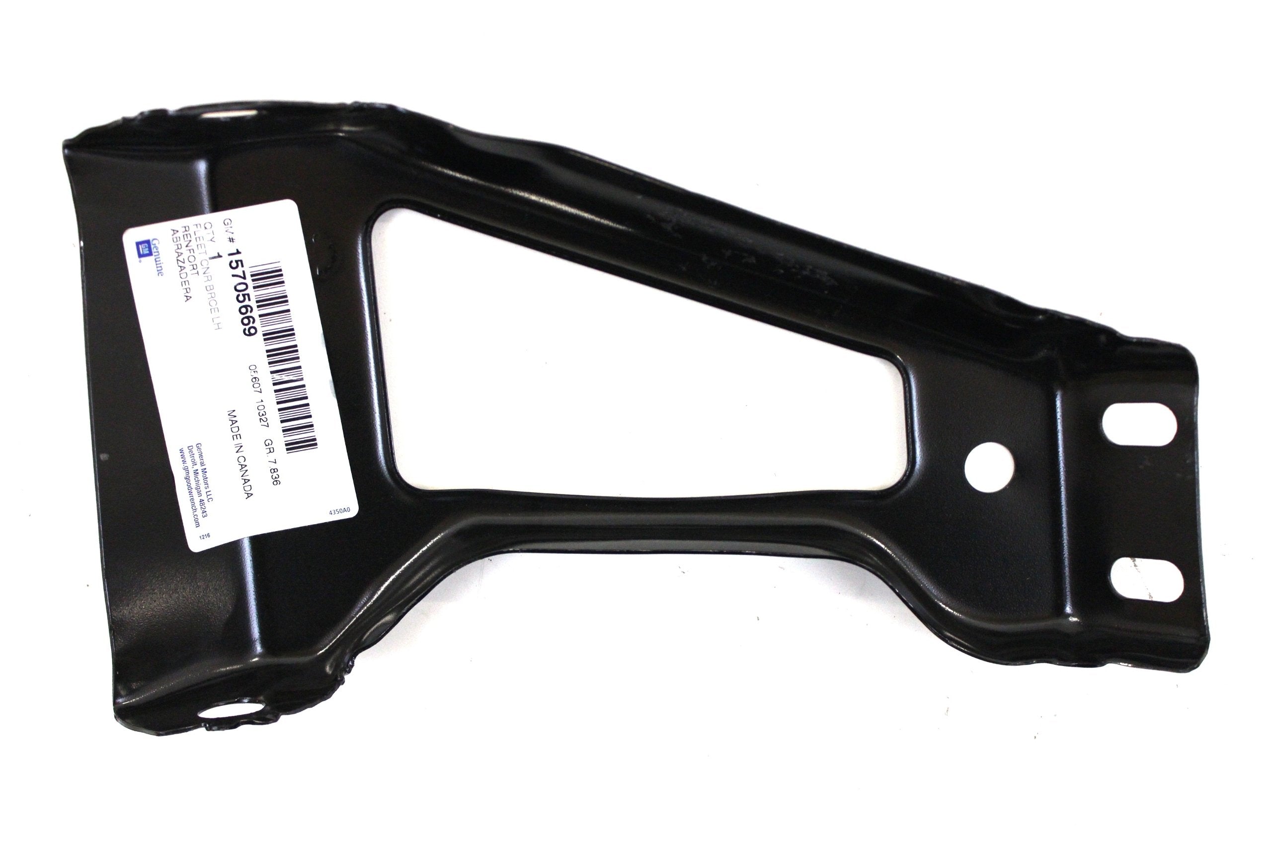 Genuine Gm Parts 15705669 Driver Side Rear Bumper Support Bracket