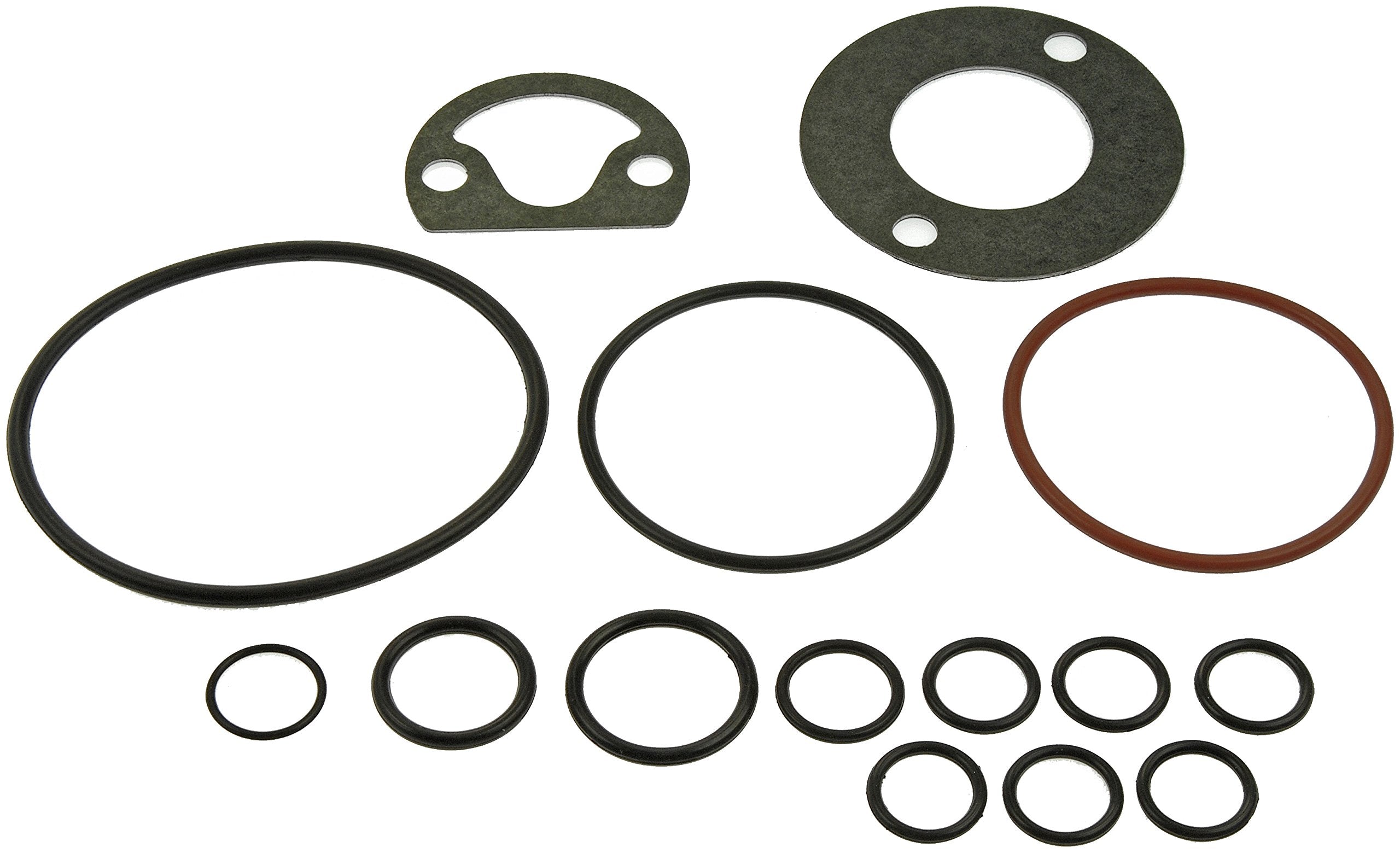 Dorman 82560 Oil Adapter And Cooler Gasket Assortment Compatible With Select Models, 15 Piece