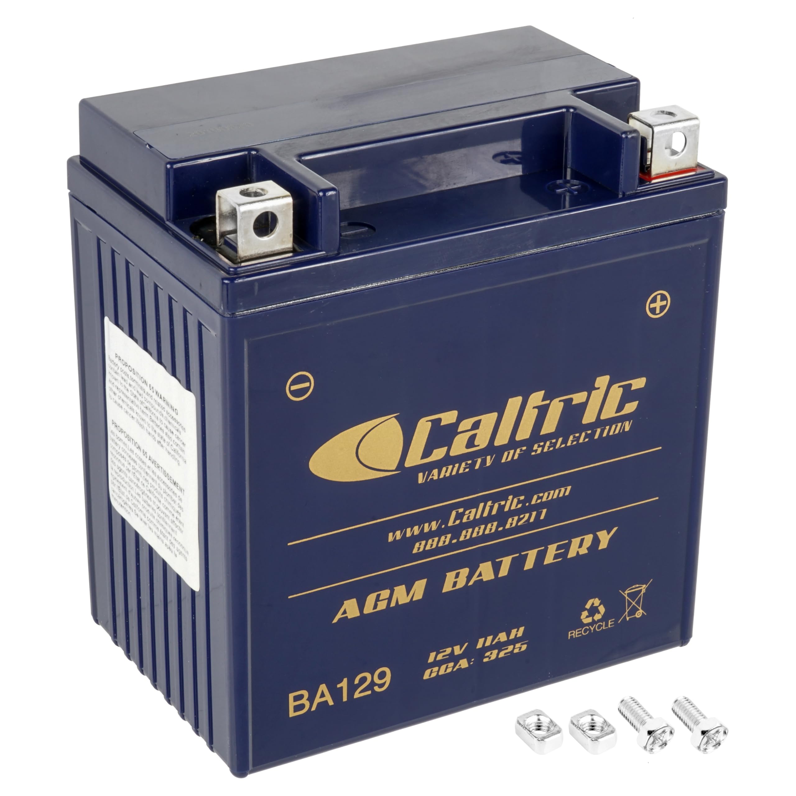 Caltric Agm Battery Compatible with Kawasaki 650 Kz650 Sr Custom Ltd 1977 1978 1979 1980
