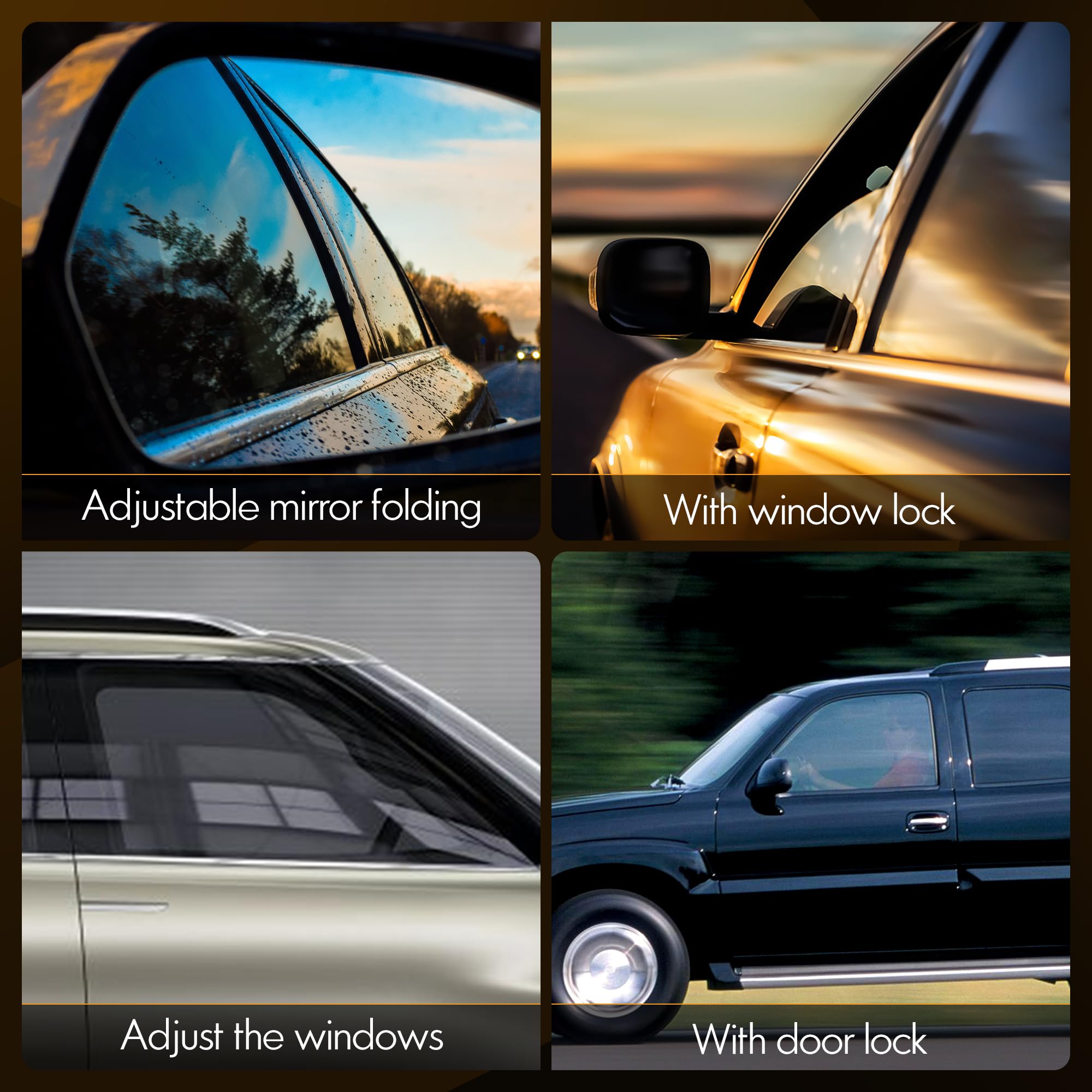 ASOPARTS 15883319 Master Power Window Switch & Tan Bezel Assembly with Folding Mirror Switch Fit for 2003-2006 Chevy Silverado A