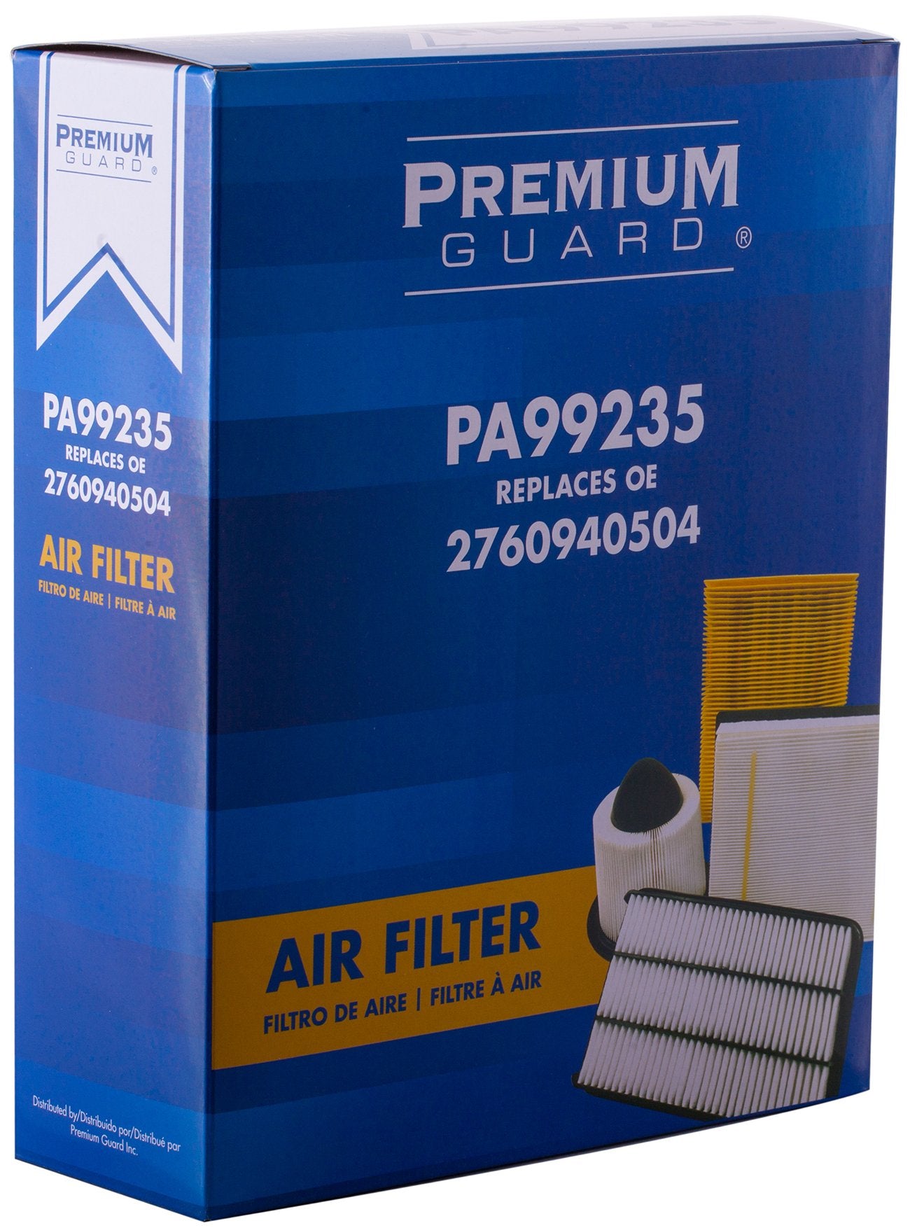 PG Engine Air FIlter PA99235 | Fits 2019-17 Mercedes-Benz GLS450, 2018-14 E400, 2022-17 C43 AMG, 2019-17 GLE43 AMG, 2020-19 E450, 2022-17 GLC43 AMG, 2016-15 GL450, 2019-16 GLE400, 2020-18 S450