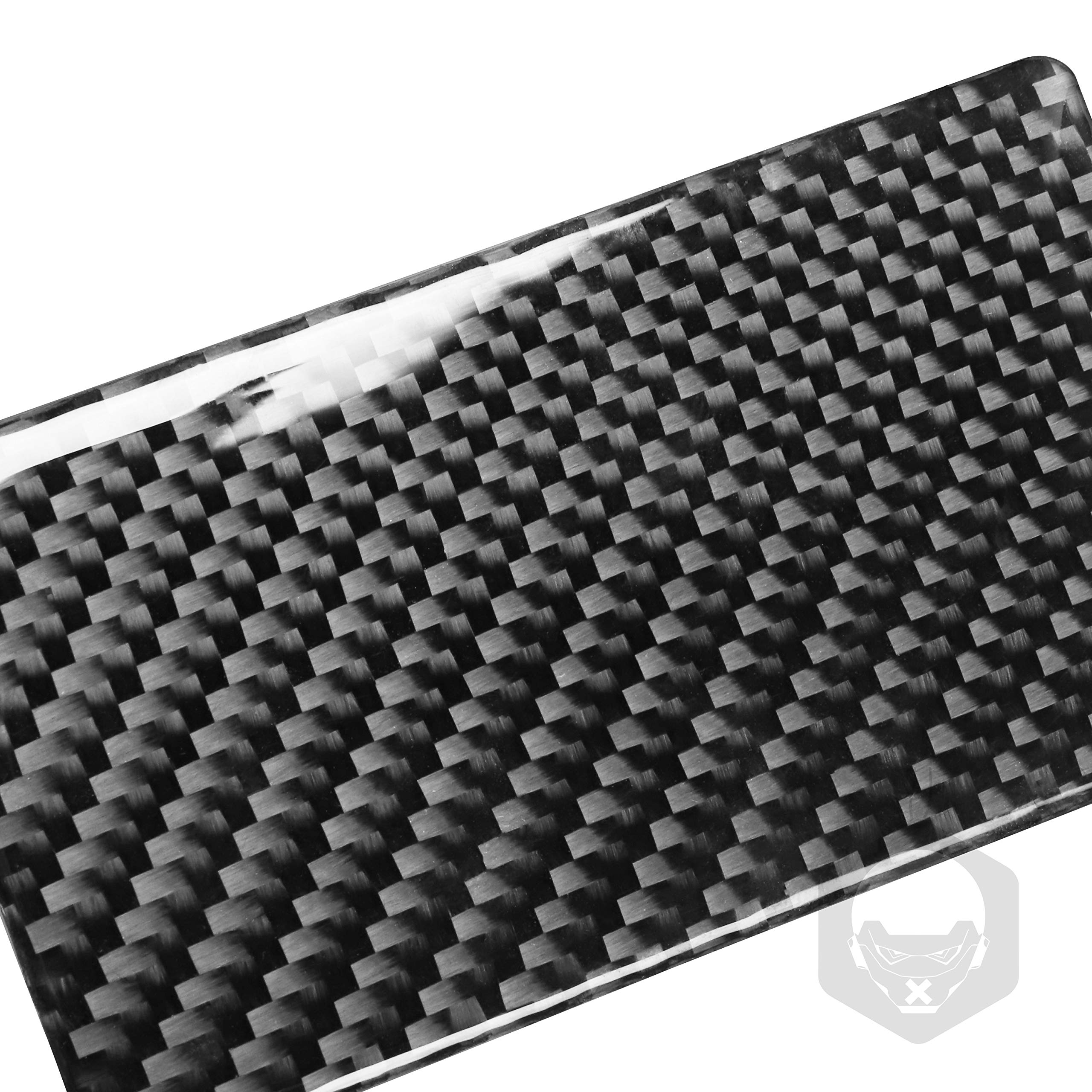 Uoada Car Center Console Gear Shift Storage Box Panel Trim Sticker Set Real Soft Carbon Fiber Car Interior Compatible With Nissan 350Z 2003 2004 2005 Style A Accessories 4Pcs Black