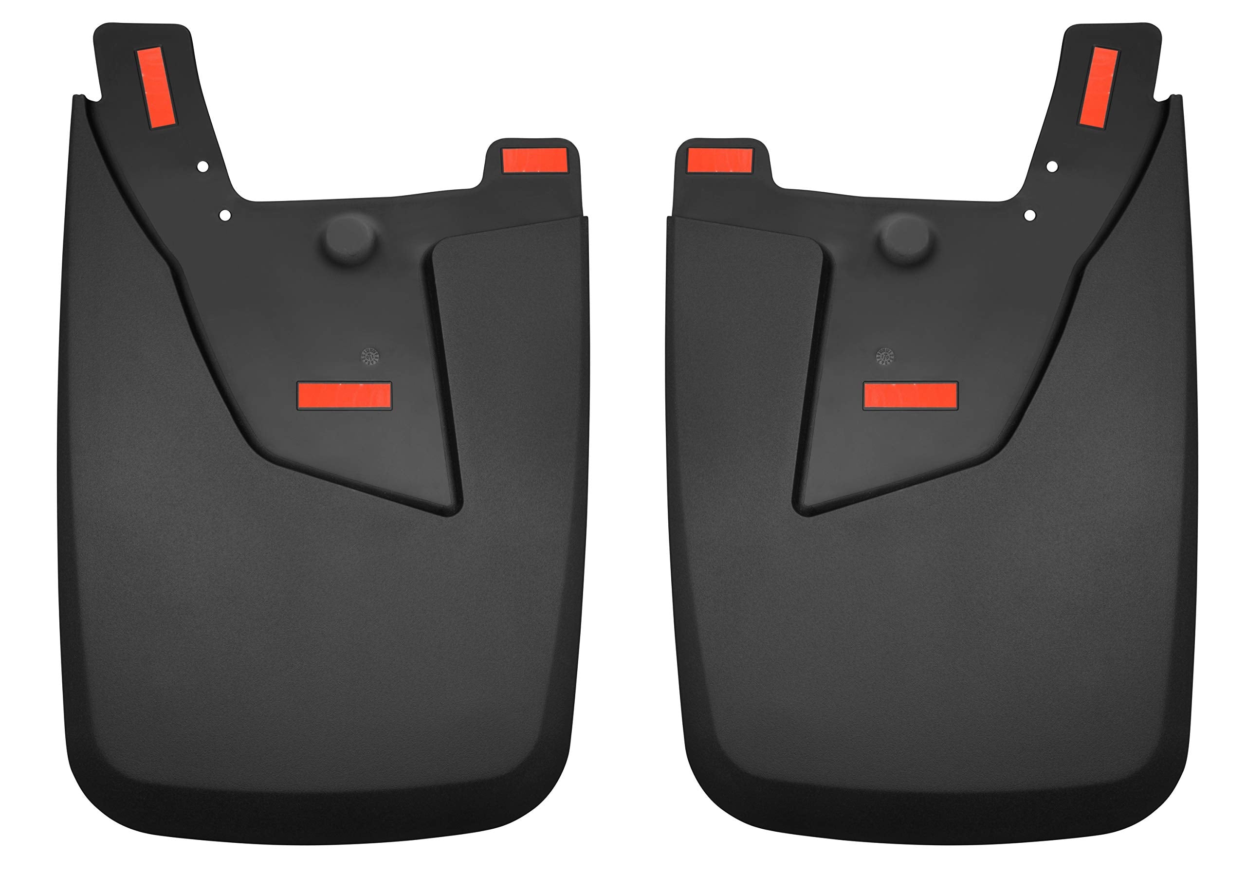 Husky Liners - Rear Mud Guards | Fits 2019-2024 Dodge Ram 2500/3500 With Single Rear Wheels & Oe Fender Flares - Black, 2 Pc. | 