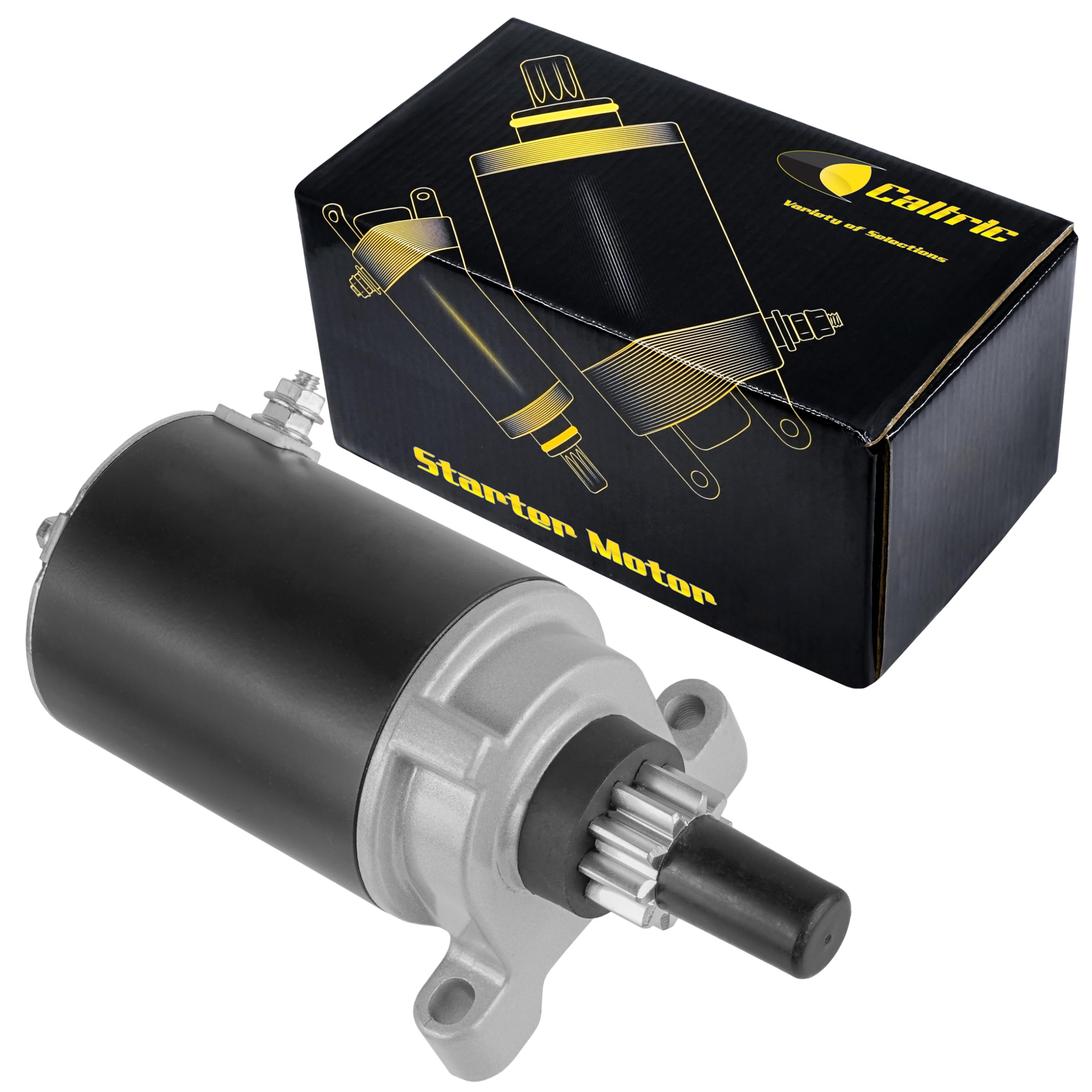 Caltric Starter Compatible with Tecumseh Small Engine 37425 36914