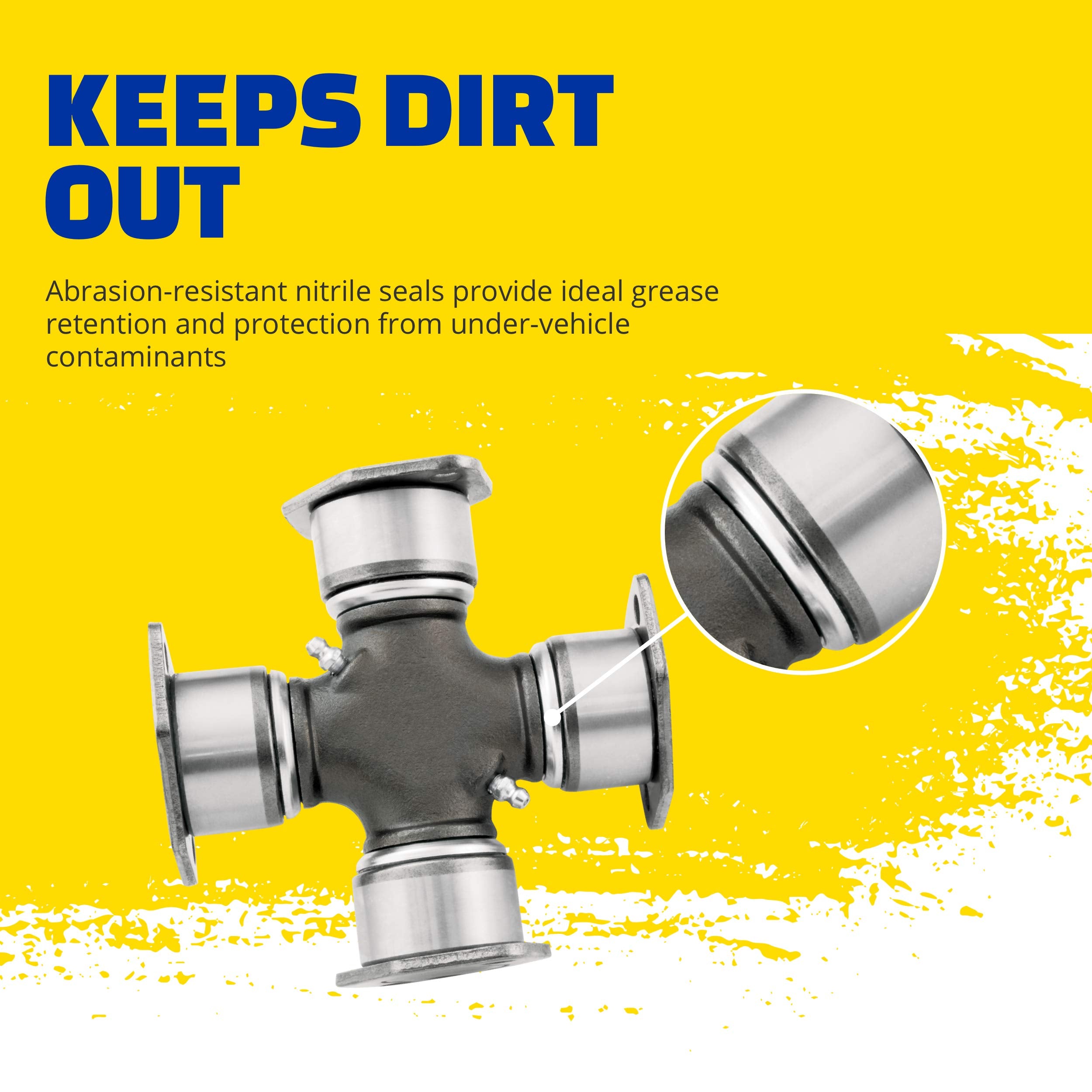 Moog 331 Greaseable Premium Universal Joint For Ford F-150