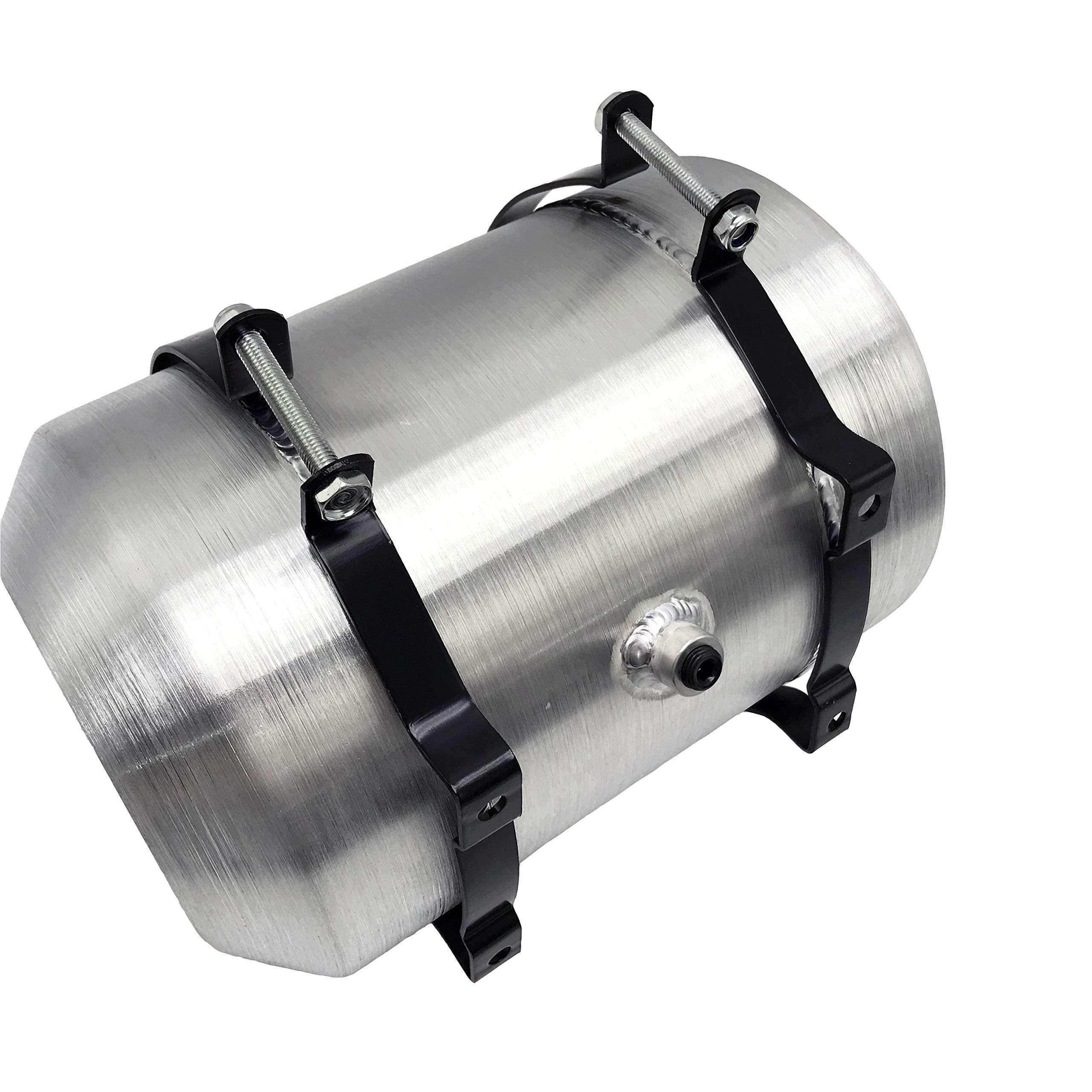 Jsd 2.5 Gallons 12' X8' Center Fill Spun Fuel Tank / Gas Tank 1/4 Npt For Go Cart