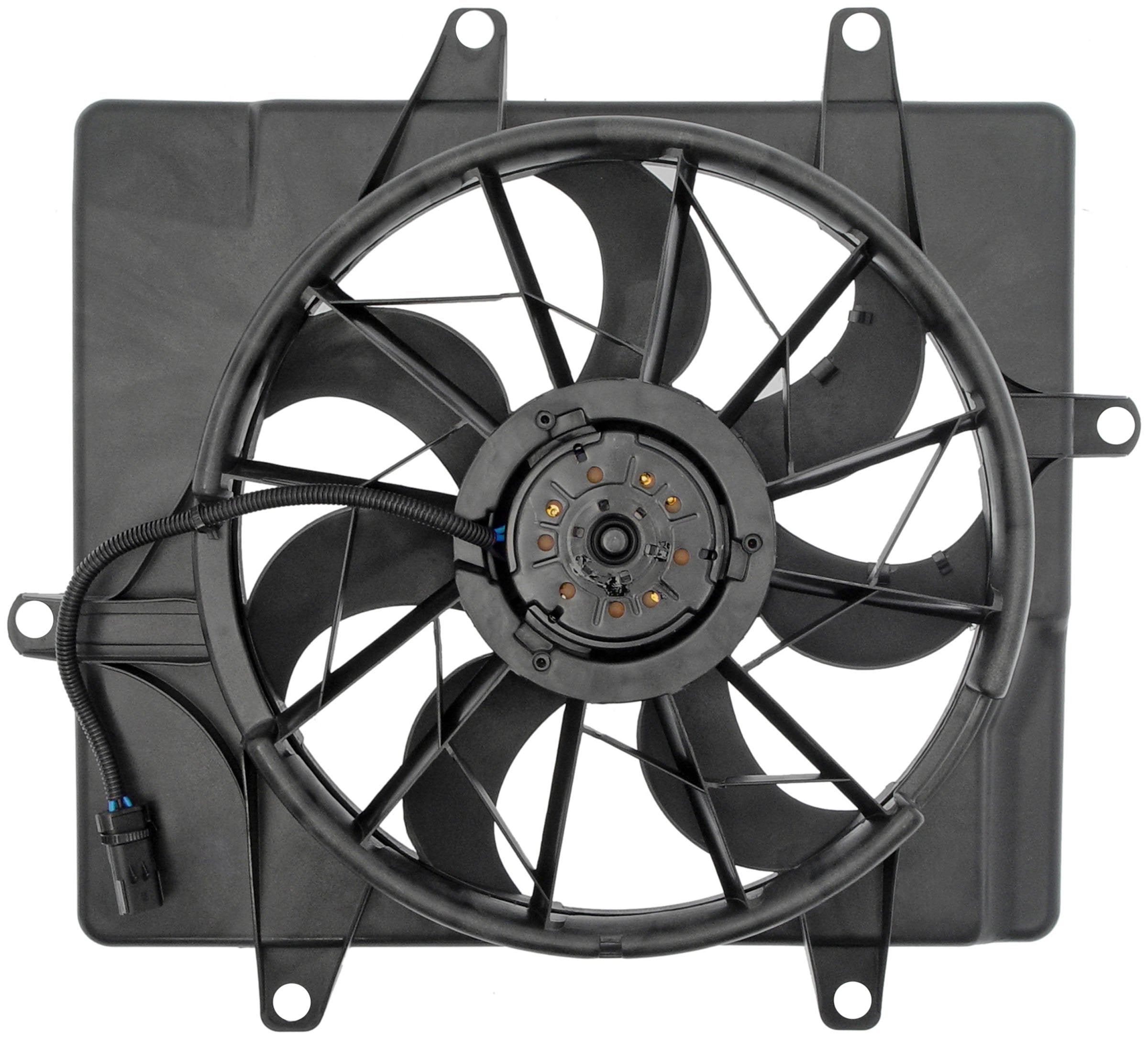 Dorman 620-022 Engine Cooling Fan Assembly Compatible with Select Chrysler Models, Black