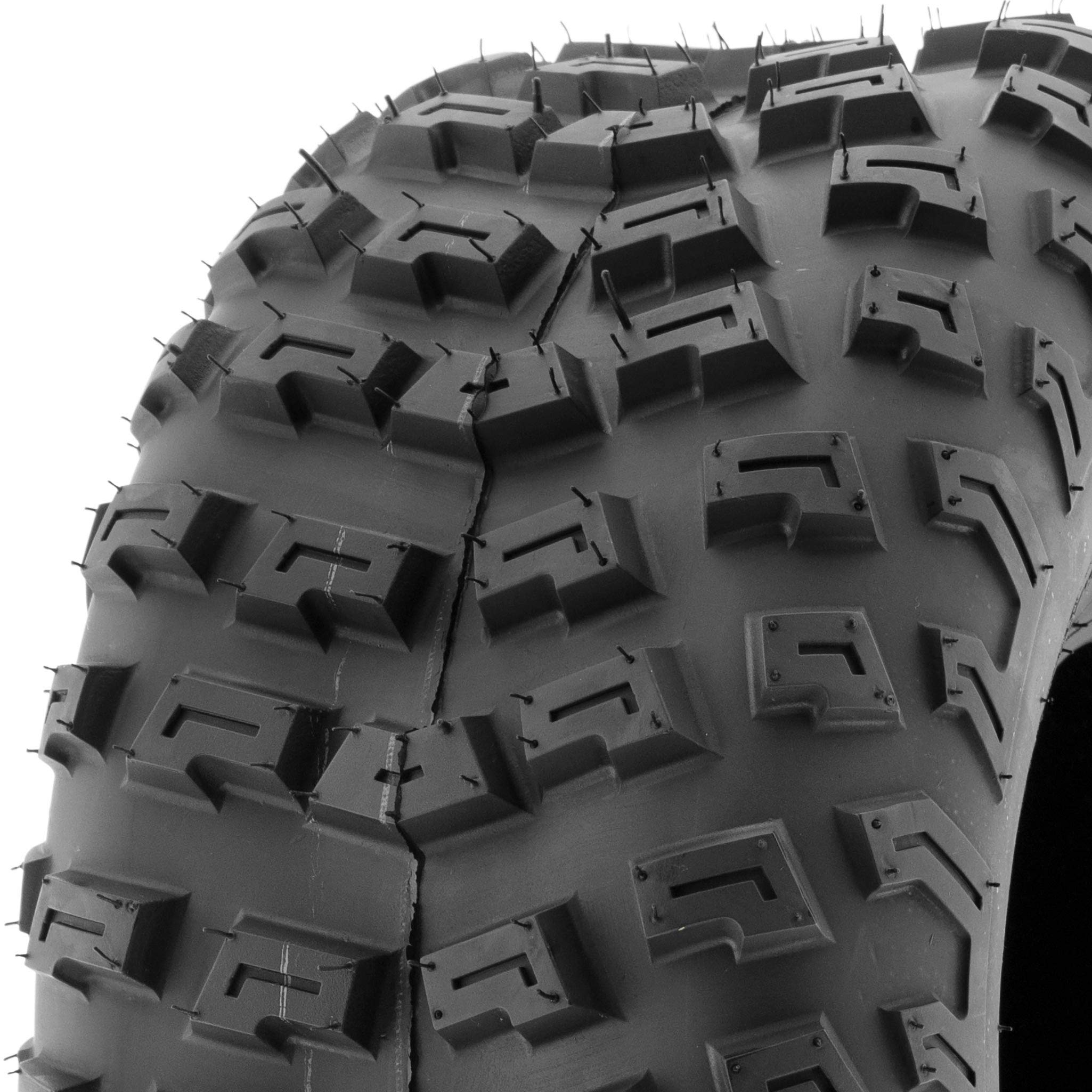 Set of 2 SunF A030 Knobby ATV/UTV Tires 22x10-8 ,6 PR, Tubeless