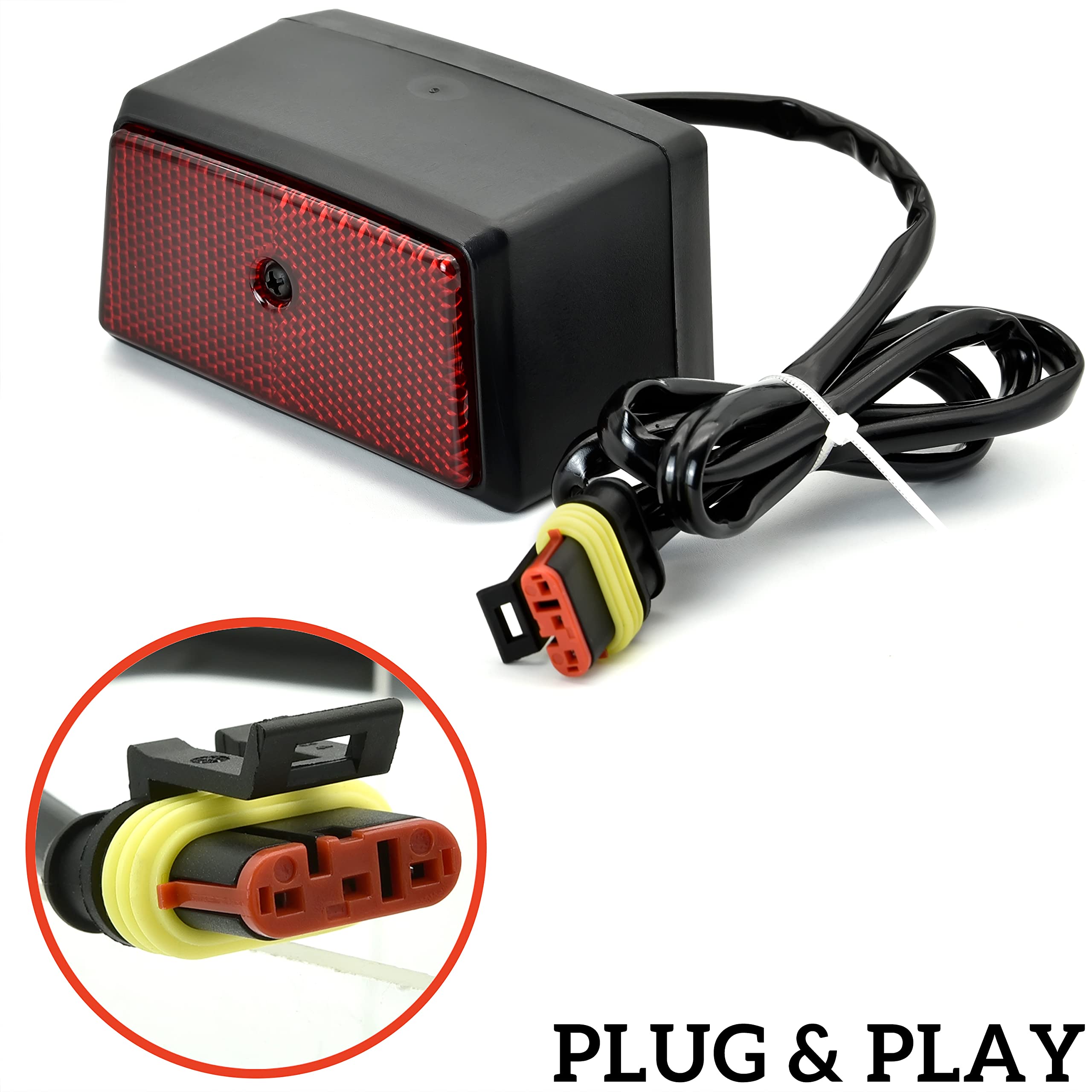 Sautvs Led License Plate Light For Can-Am Spyder, Led License Plate Light Kit For Can Am Spyder F3 All Models Accessories (1Pcs,