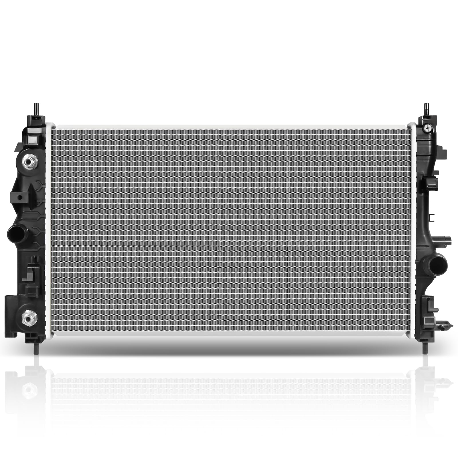 SCITOO Full Aluminum Radiator Replacement for 2010 2011 2012 2013 2014 2015 Cruze Sedan 1.8L 13197 Plastic Radiator
