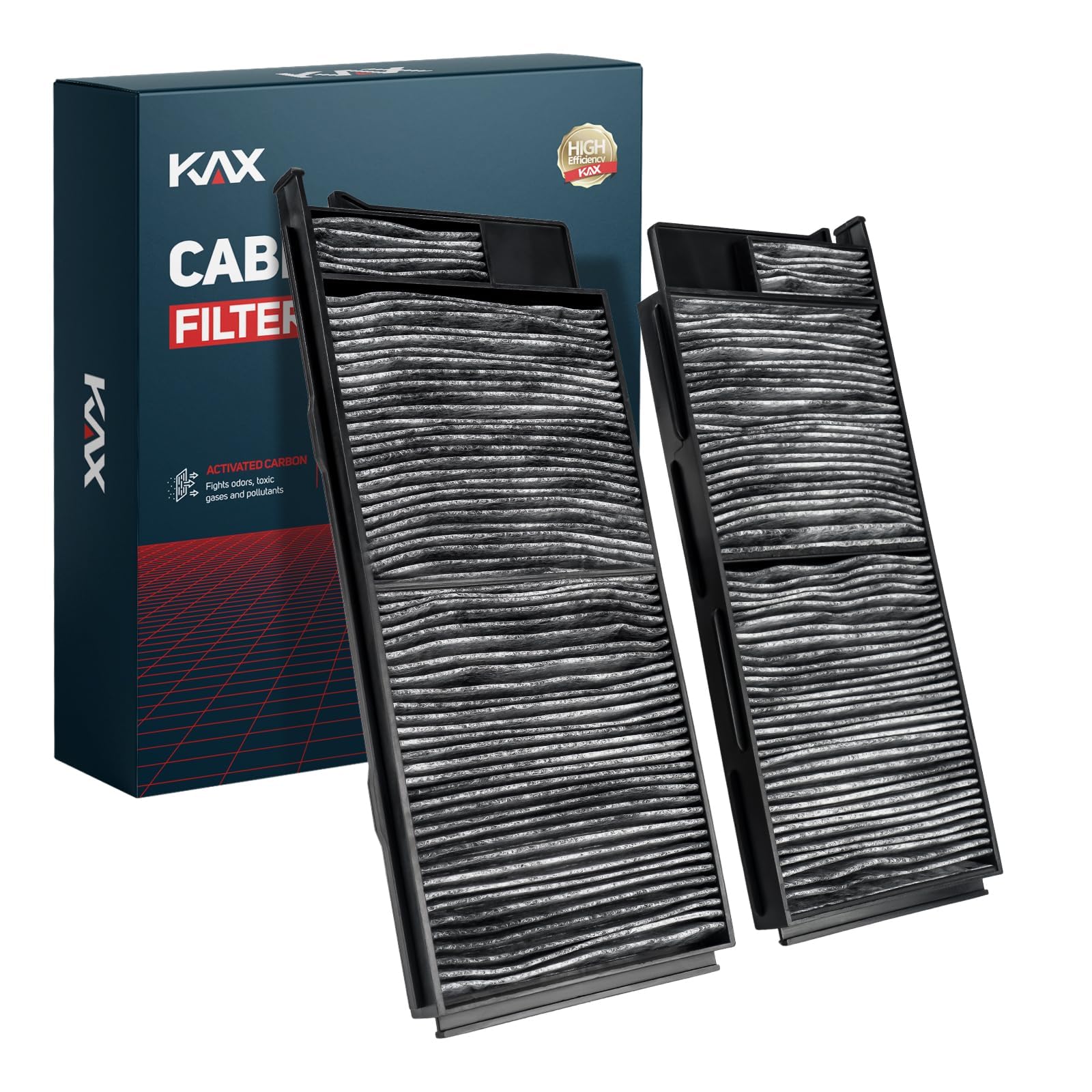 Kax Cabin Air Filter, Cf11923 Replacement For Lx470 1998-2007, Land Cruiser 2006 2007, W/Activated Carbon Passenger Compartment