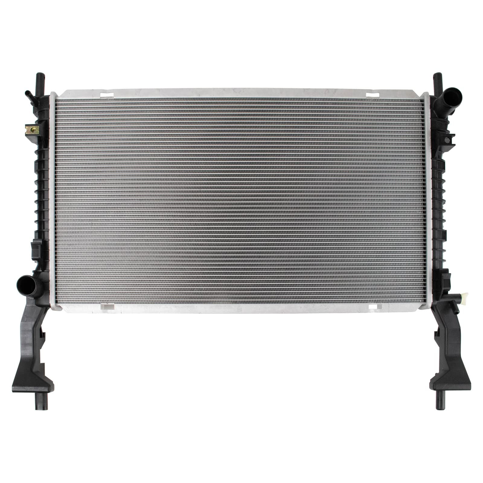 Trq Radiator Assembly Aluminum Core Compatible With 15-20 Ford Mustang Cu13486