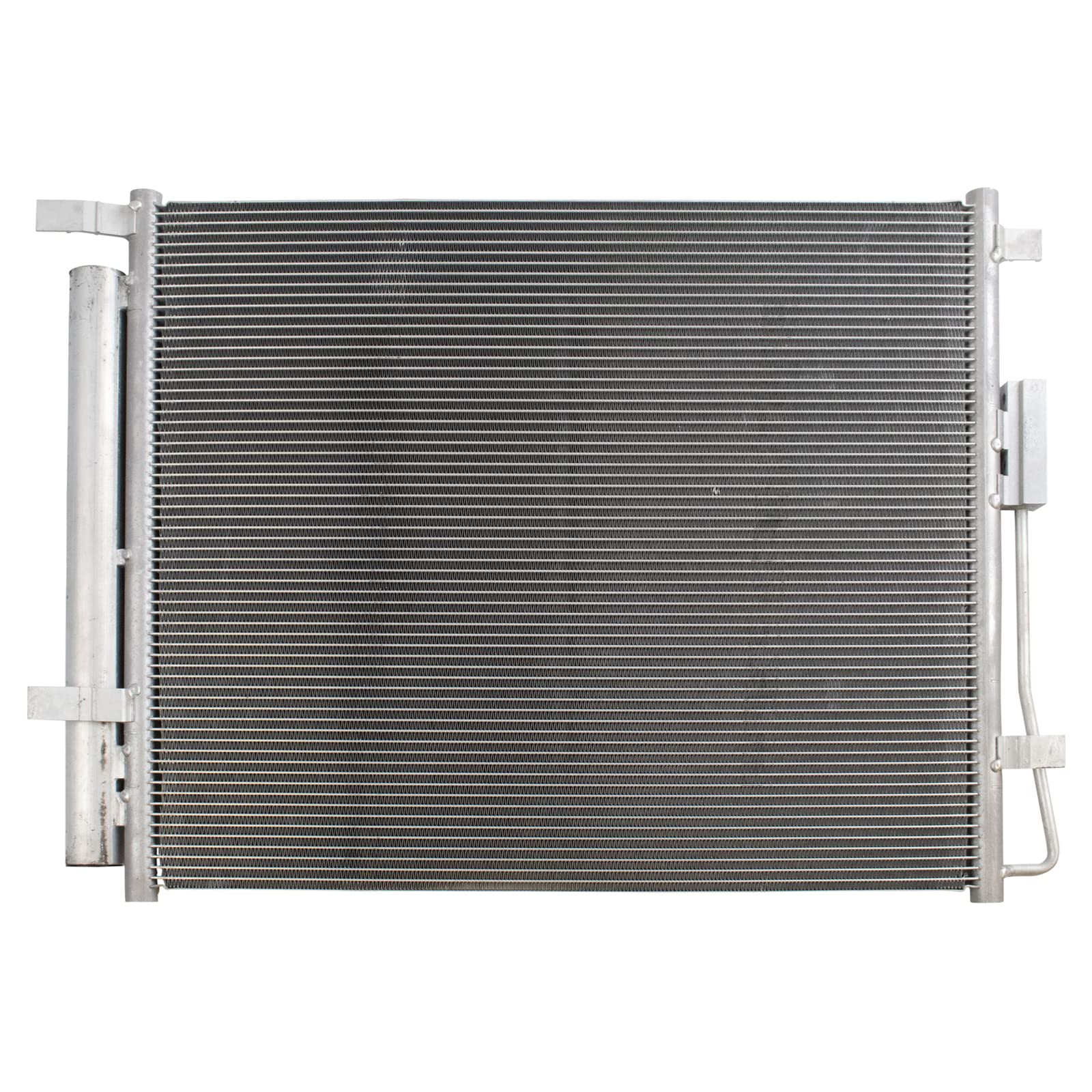 TRQ Air Conditioning A/C Condenser Receiver Drier Compatible with 2013-2018 Hyundai Santa Fe Sport 2016-2018 Kia Sorento