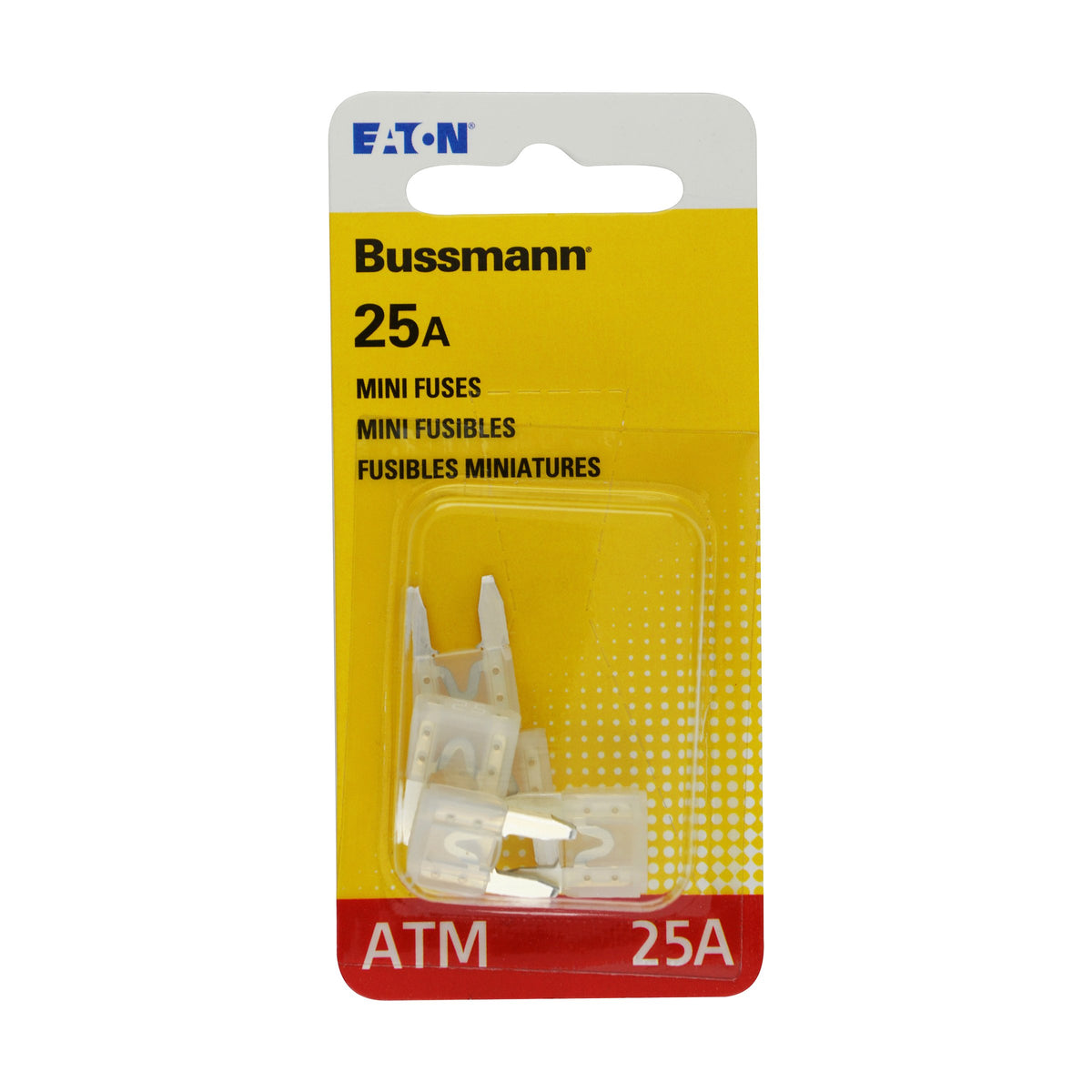 Bussmann Bp/Atm-25 25 Amp Fast Acting Mini-Fuse