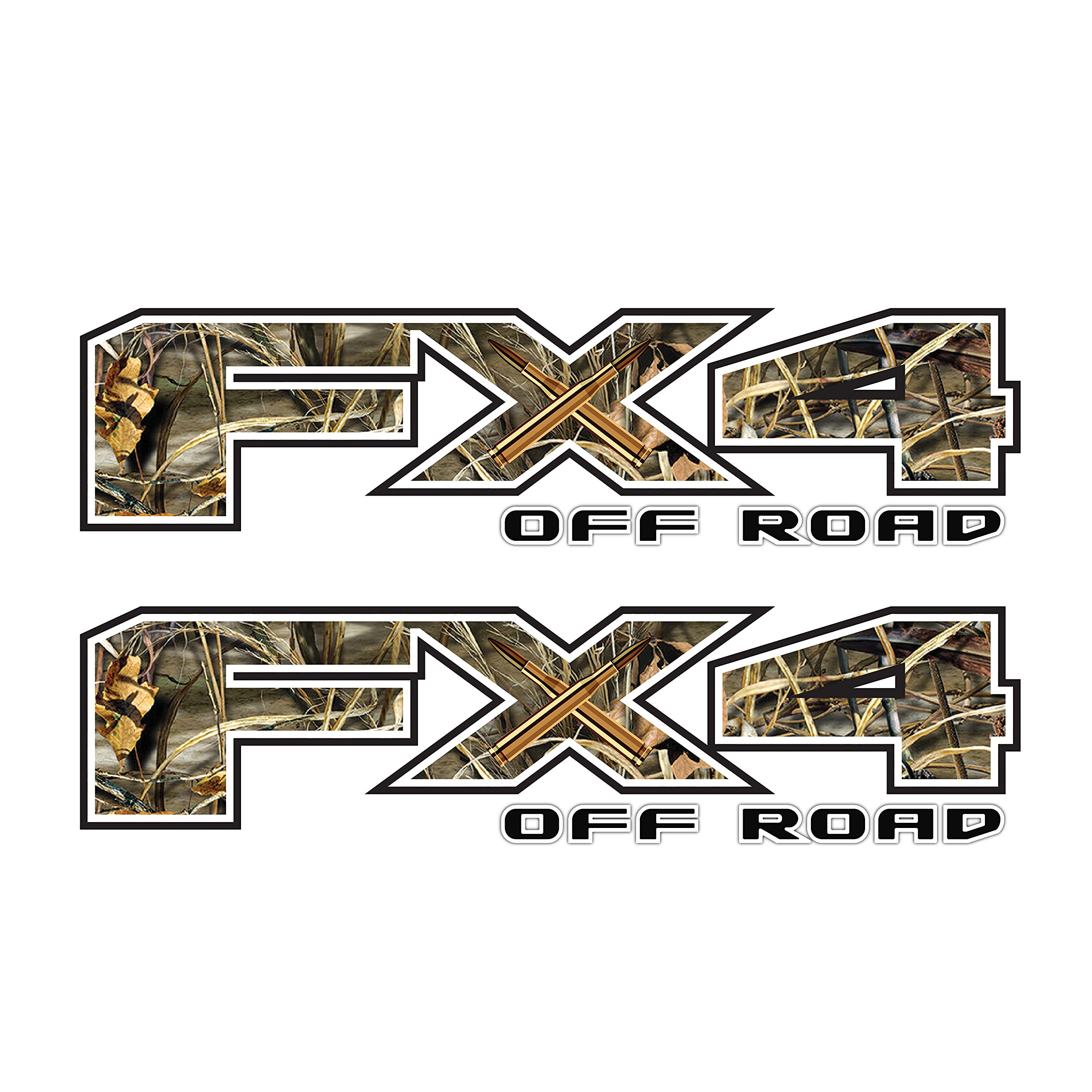 Fx4 Off Road Decal Usa Black Flag Replacement Sticker F 150 Bedside Emblem For 4X4 Truck Super Duty (Fx4 Off Road Decal Camoufla