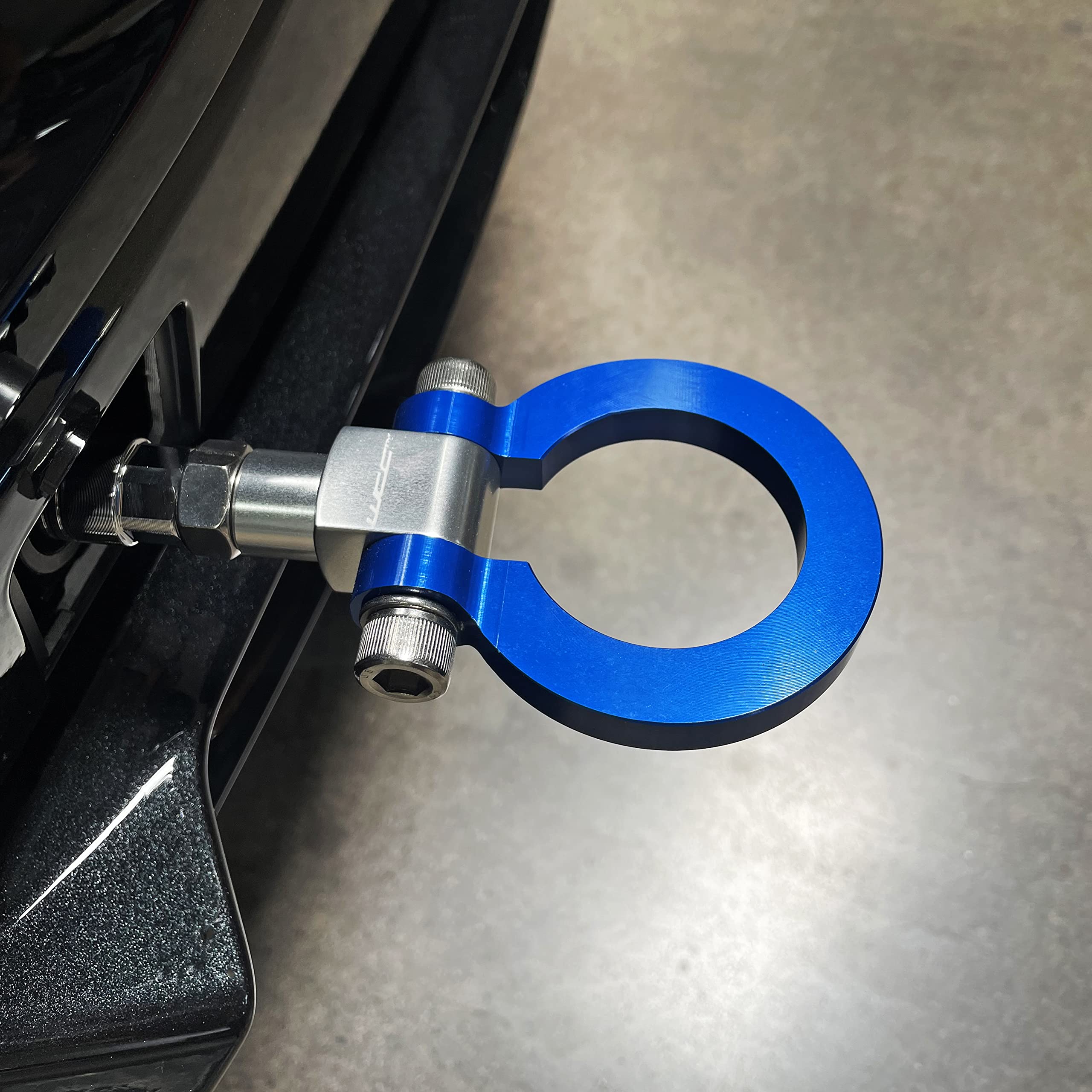 SR1 Performance C7 & C8 Corvette Premium Tow Hook for 2014-2025 Corvettes (Front & Rear, Blue)
