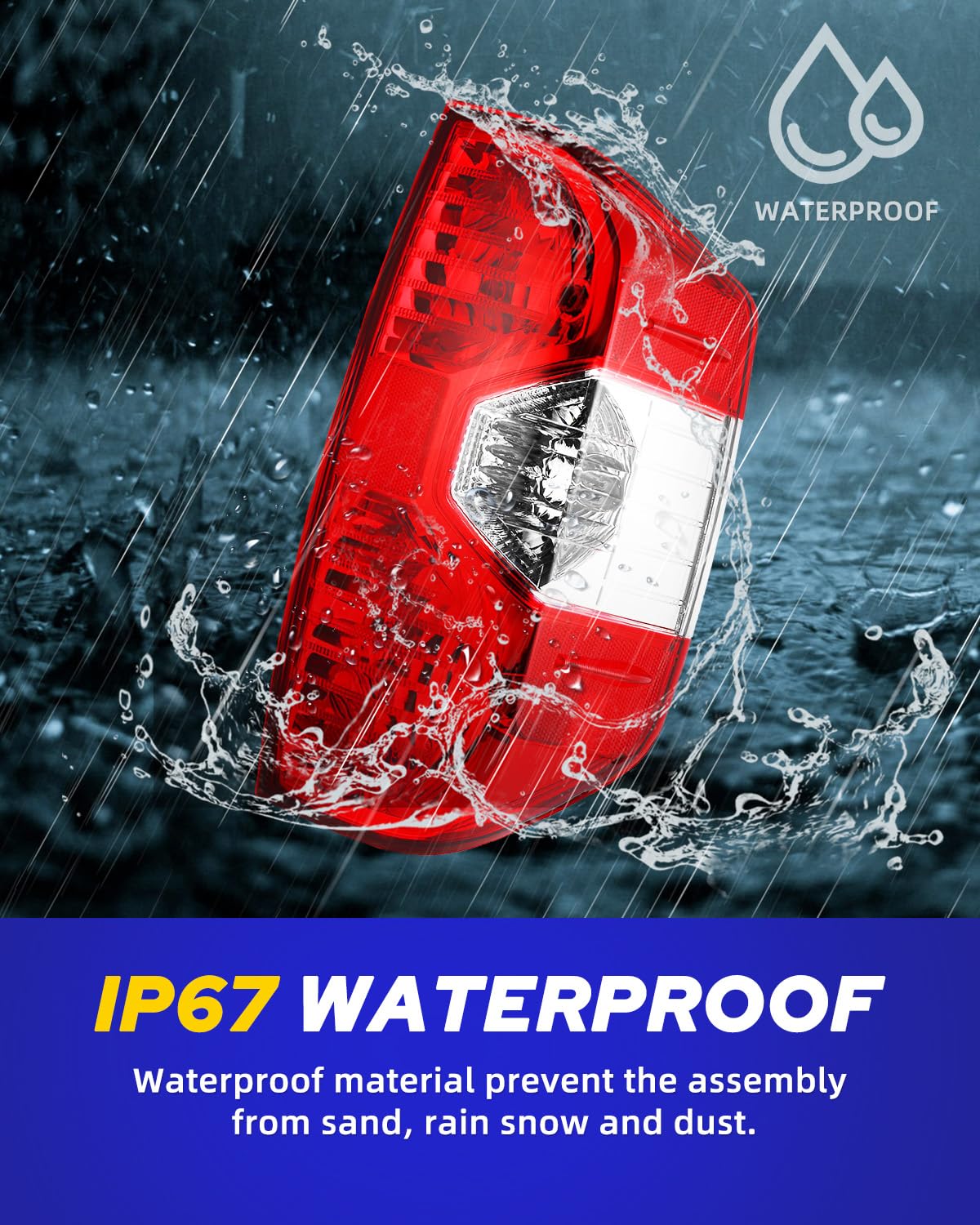 Autoone For Toyota Tundra Tail Lights Assembly, Tail Lamp Assembly Fit For 2014-2021 Tundra Pickup Rear Factory Oem Passenger Side, Without Bulbs