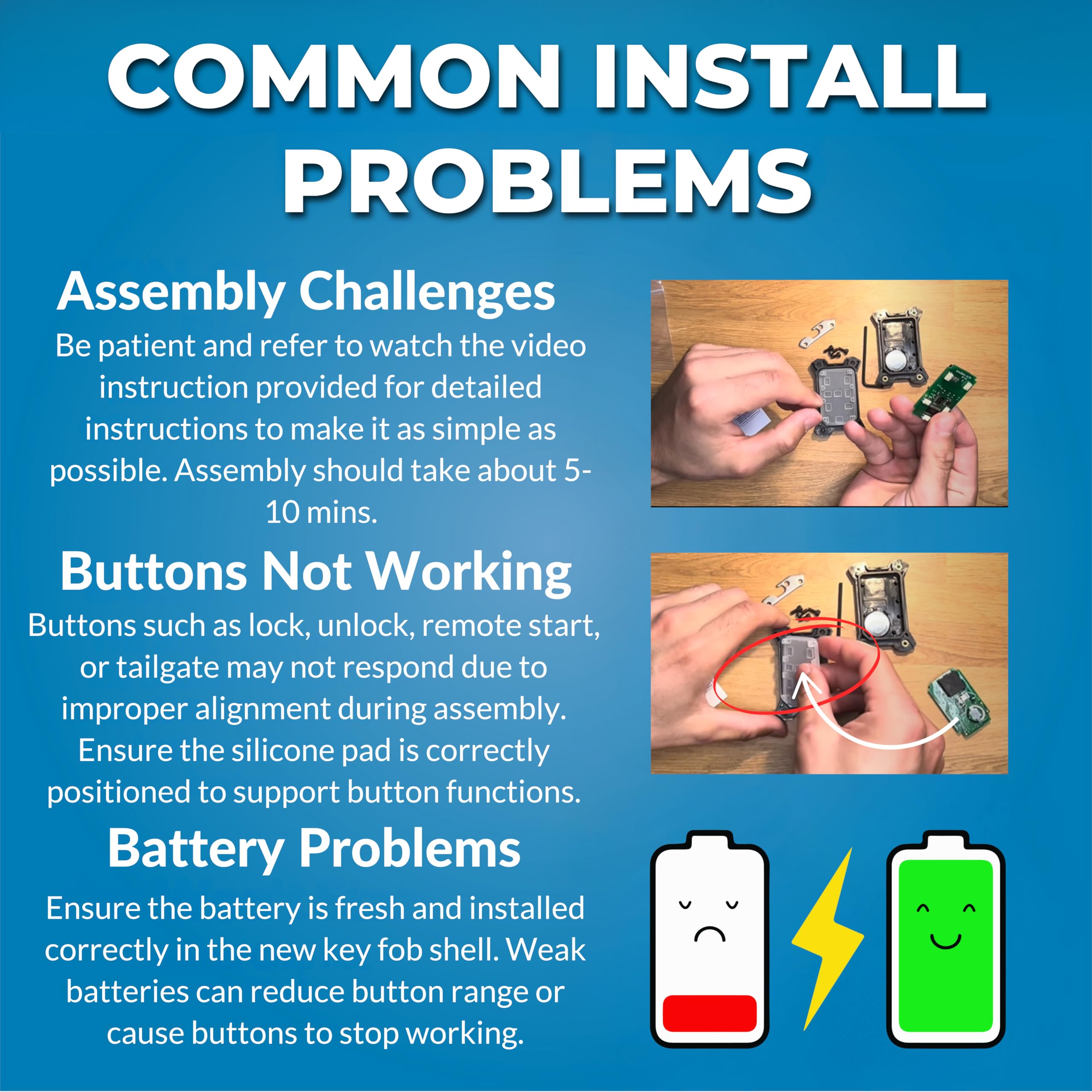 Chevy Key Fob Cover - for GMC Key Fob Cover - Silverado Sierra Accessories - Built in Bottle Opener - Fits 2019-2022 Check Fitme