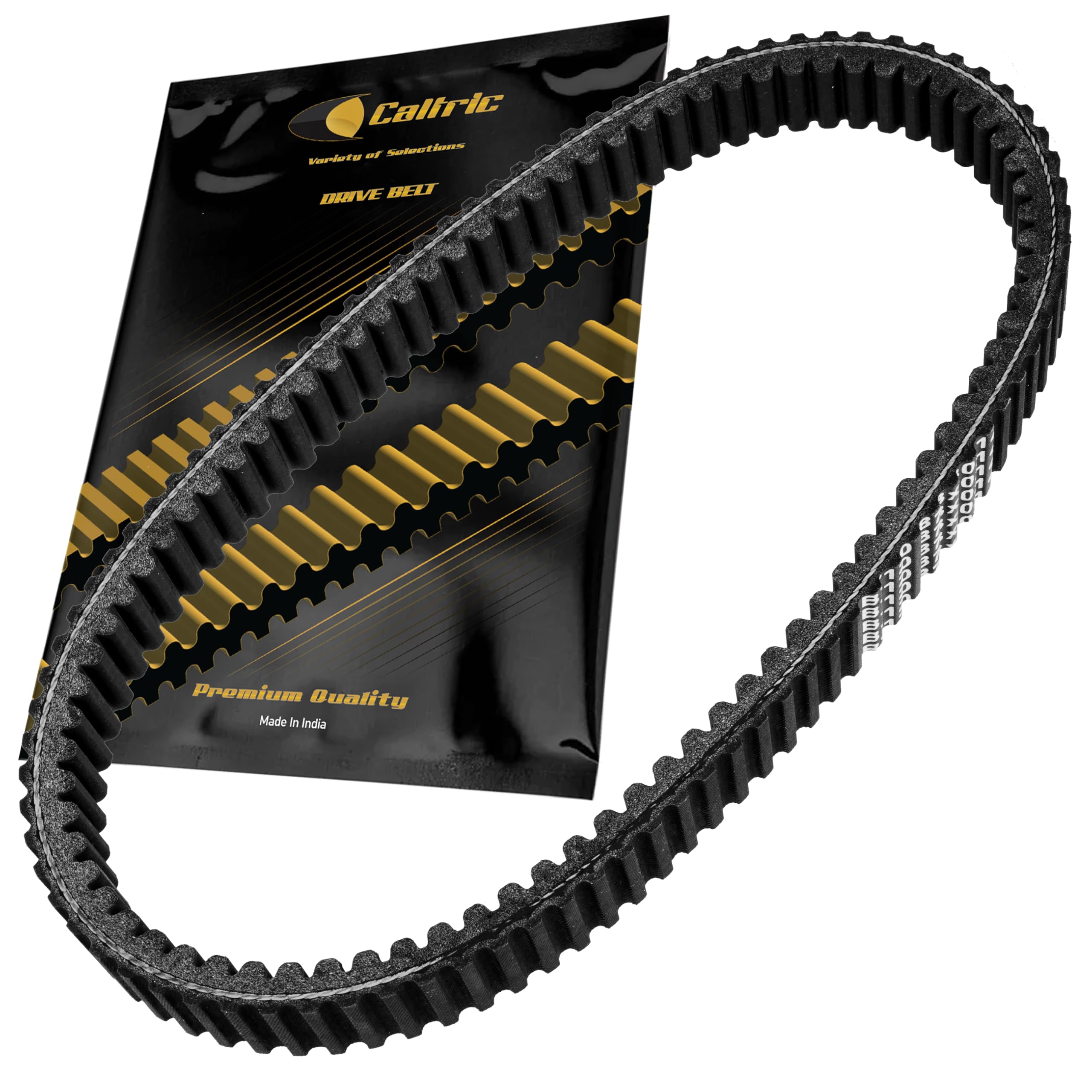 Caltric Drive Belt Compatible With Yamaha Rhino 450 Yxr450 Yxr 450 4X4 2006-2009