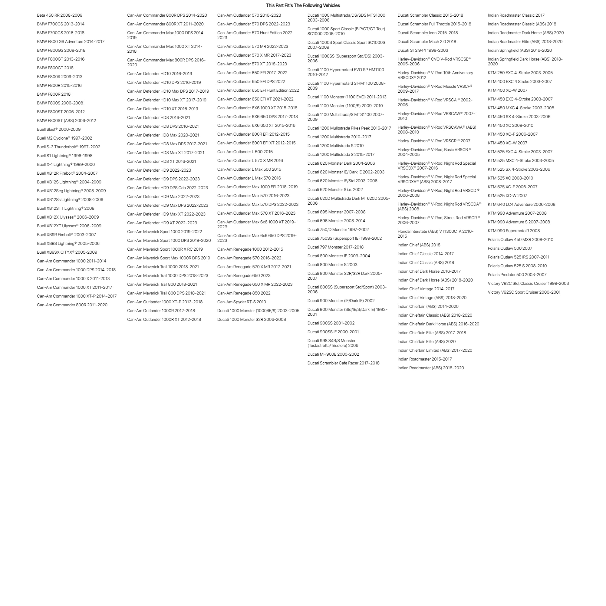 Ngk Iridium Sparkplug Dcpr8Eix Compatible With Buell Xb12S Lightning 2004-2009