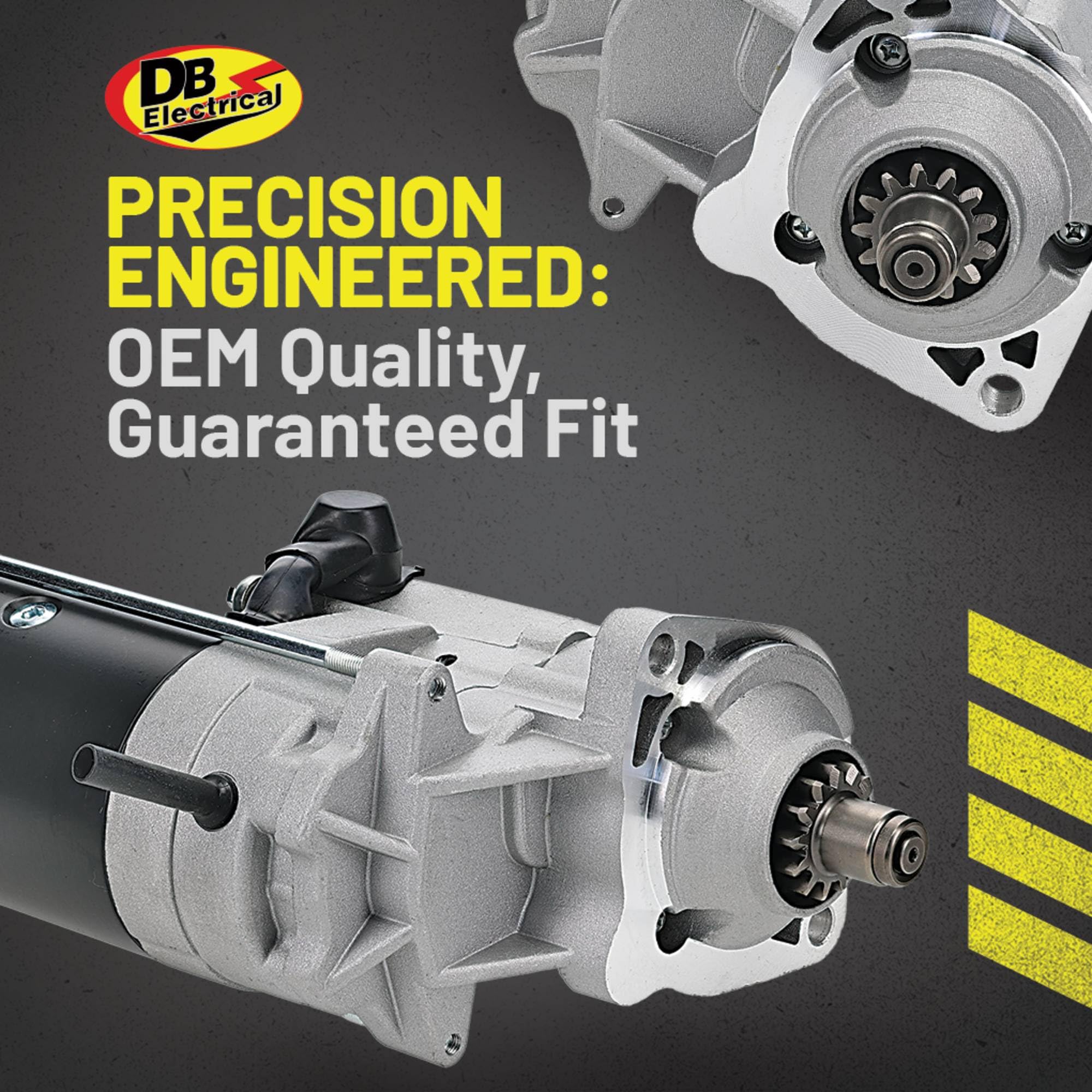 Db Electrical Starter 410-52057 Compatible With/Replacement For Ford E-Series Vans 1995-2003, Excursion 2000-2003, F-150 Pickup