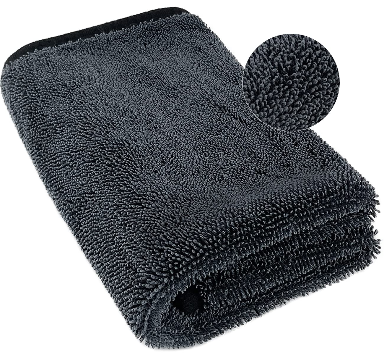 Airlab Microfiber Towels For Cars Drying Extra Large Super Absorbent Cleaning Cloth Auto Detailing Ultra Soft, Lint-Free, Streak-Free 600Gsm, 24'' X 35'', 1 Pack