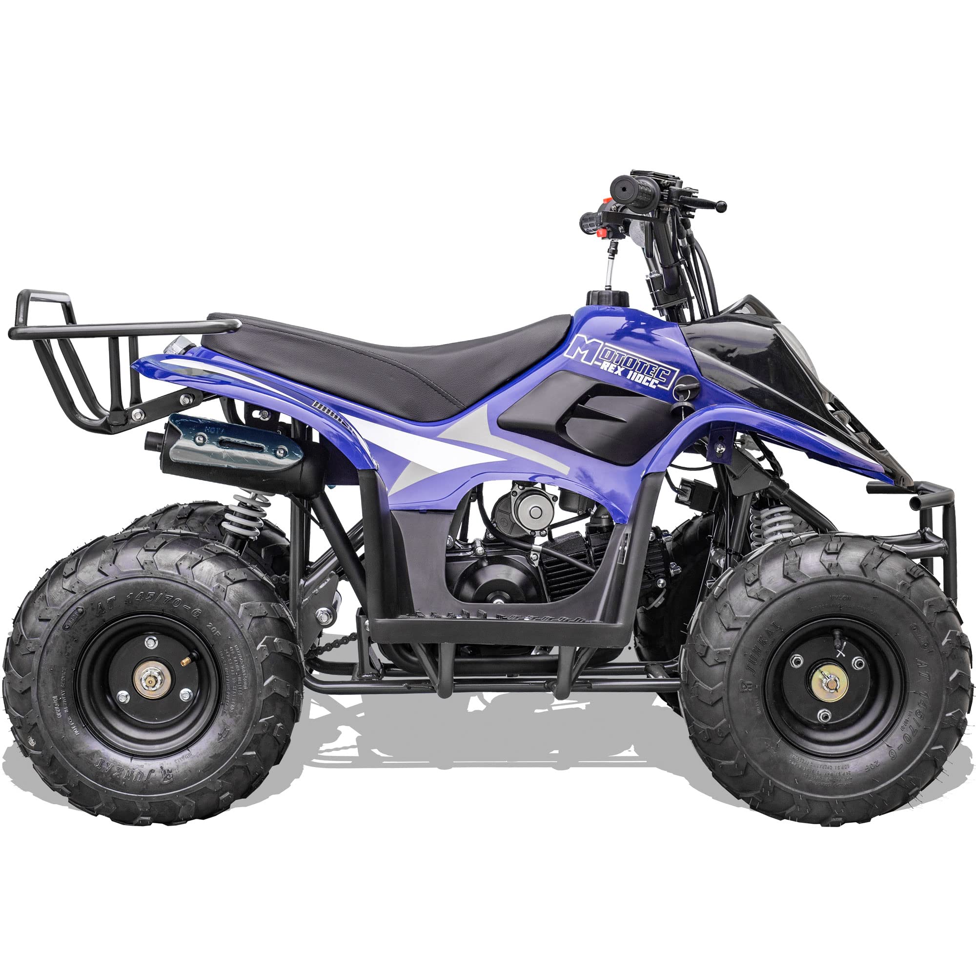 Mototec Rex 110Cc 4-Stroke Kids Gas Atv Blue 49X29X32