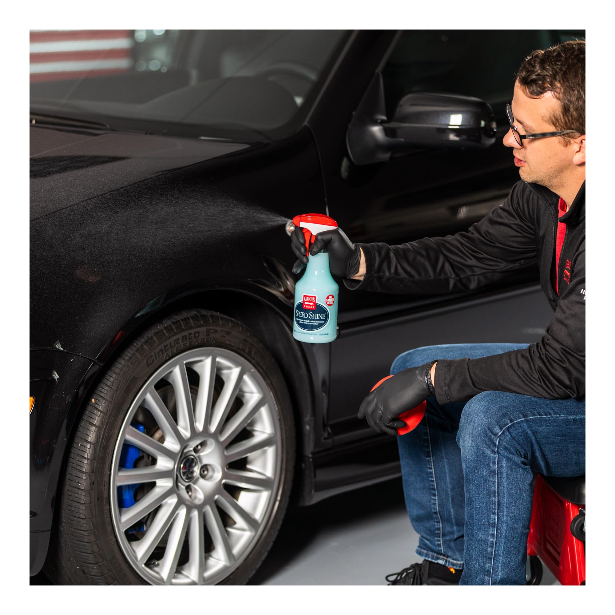 Griot's Garage 10691 Brilliant Finish Synthetic Clay – Creates a Smooth Paint Surface & Lasts Longer Than Traditional Clay Bars While Working Faster, Lubricate with Detail Spray or Car Wash Solution