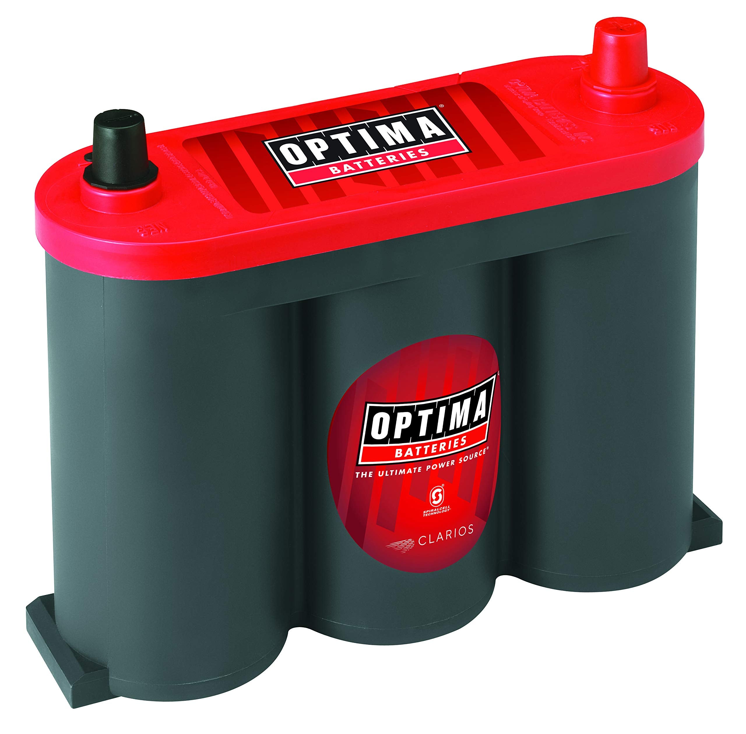 OPTIMA Batteries High Performance 6V RedTop Sealed AGM Car, Truck and SUV Starting Battery, 800 CCA, SAE Terminal, Maintenance F