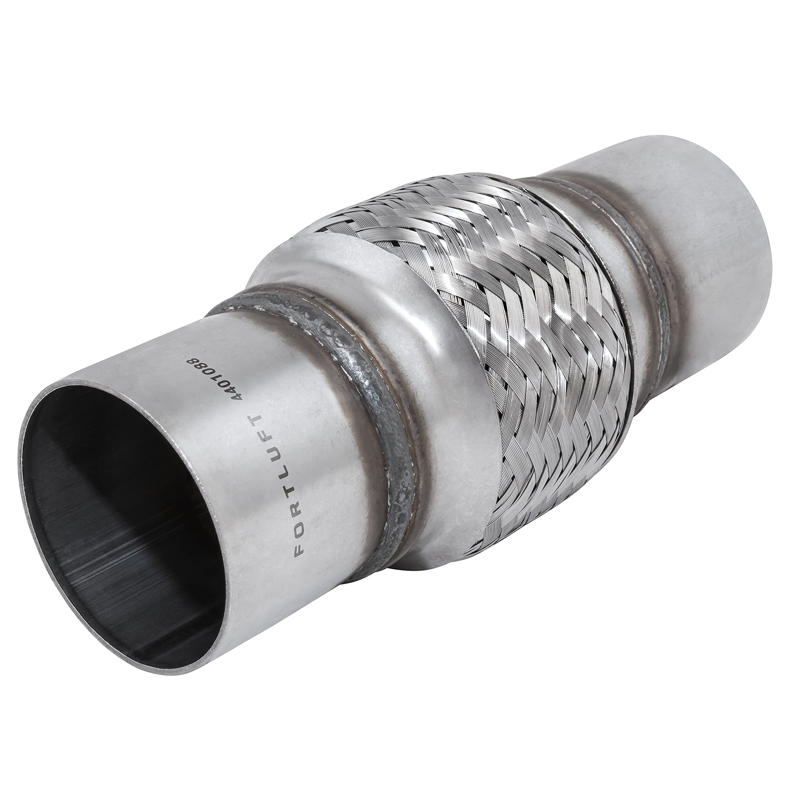 Fortluft Exhaust Flex Pipe (Exhaust Flex Connector With Extension Pipes, 2.50''X4.00''X8.00''/63.5X102X203Mm)