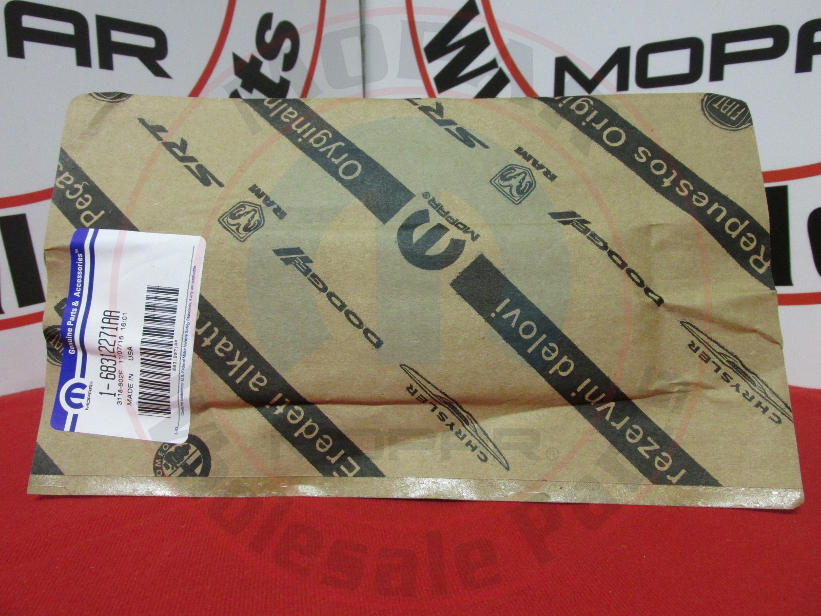 Mopar 68312271Aa Name Plate