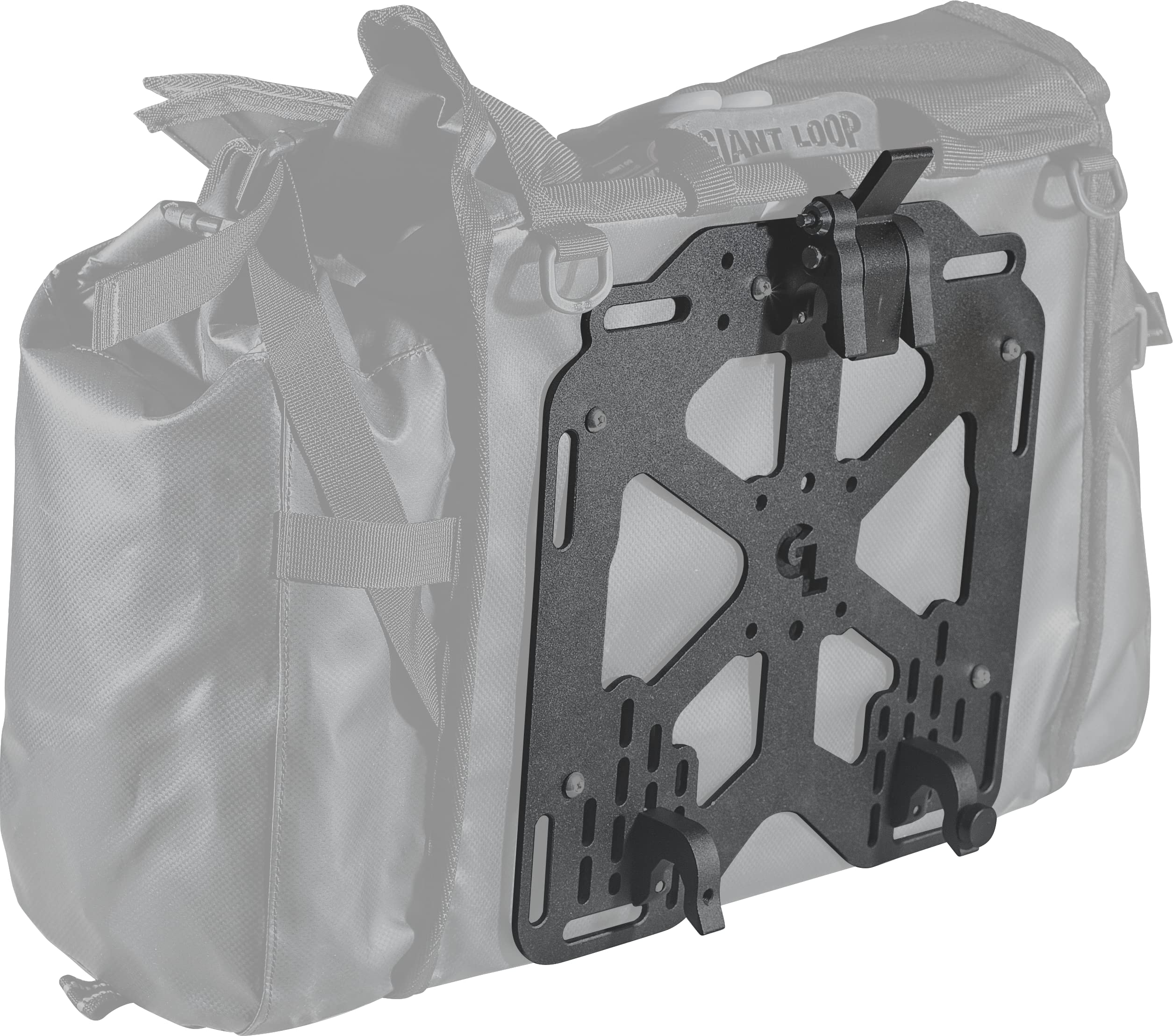 Giant Loop Pannier Mounts For Soft Motorcycle Luggage, 2-Piece Set