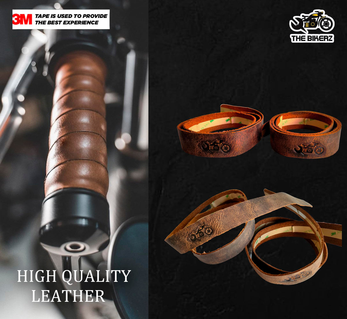 bikerz vintage motorcycle leather tobacco THE BIKERZ Vintage Motorcycle Handle Bar Leather Grips Wrap bikerz vintage motorcycle leather tobacco THE BIKERZ Vintage Motorcycle Handle Bar Leather Grips Wrap