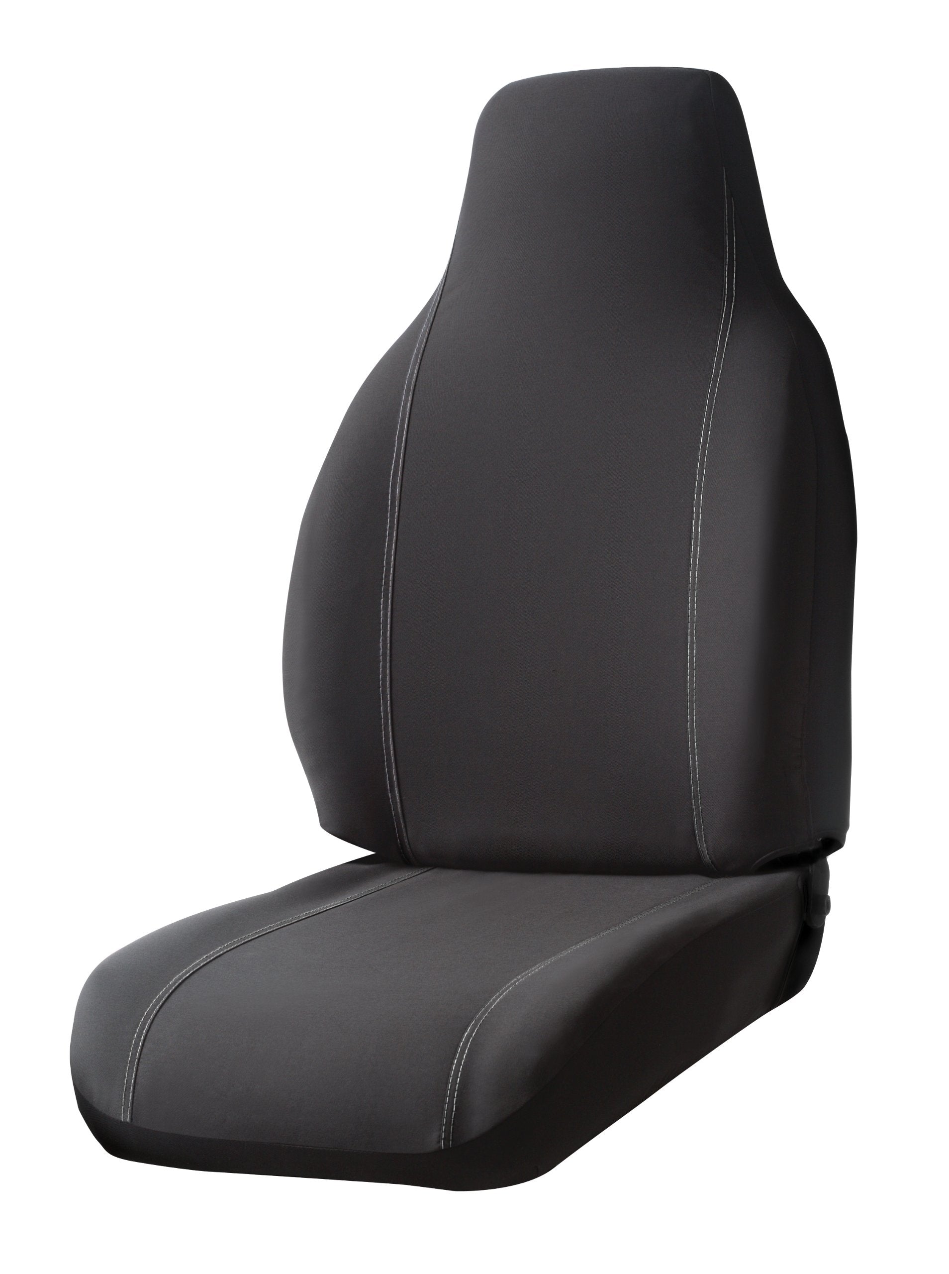 Fia SP88-37 Black Custom Fit Front Seat Cover Split Seat 40/20/40 - Polyester, (Black)