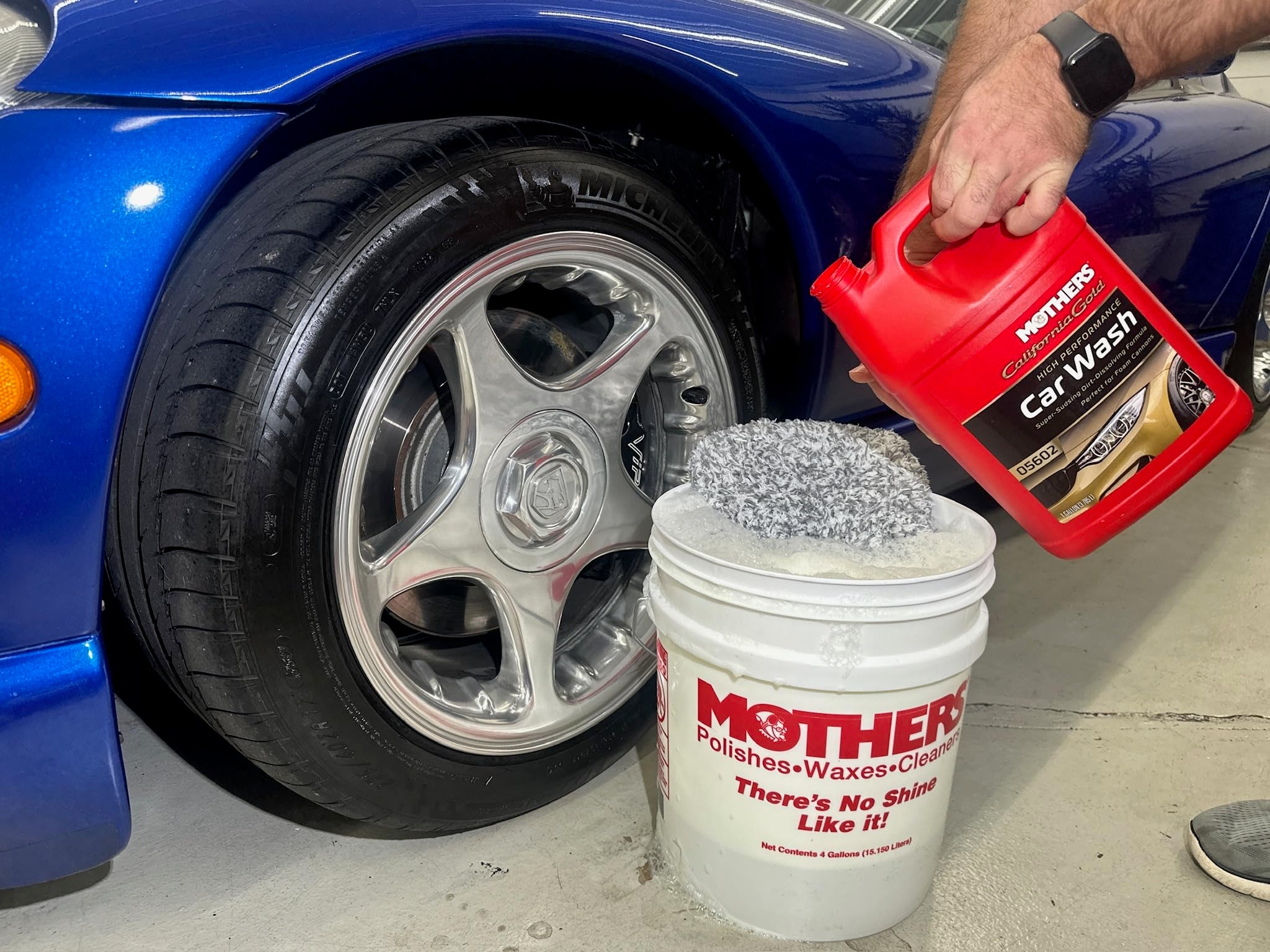 Mothers 05602 California Gold Car Wash - 1 Gallon