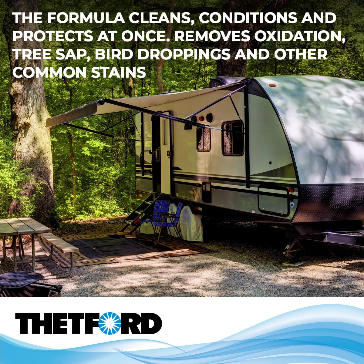 Thetford 32512 Premium Rv Rubber Roof Cleaner And Conditioner-32, 32 Fl. Oz