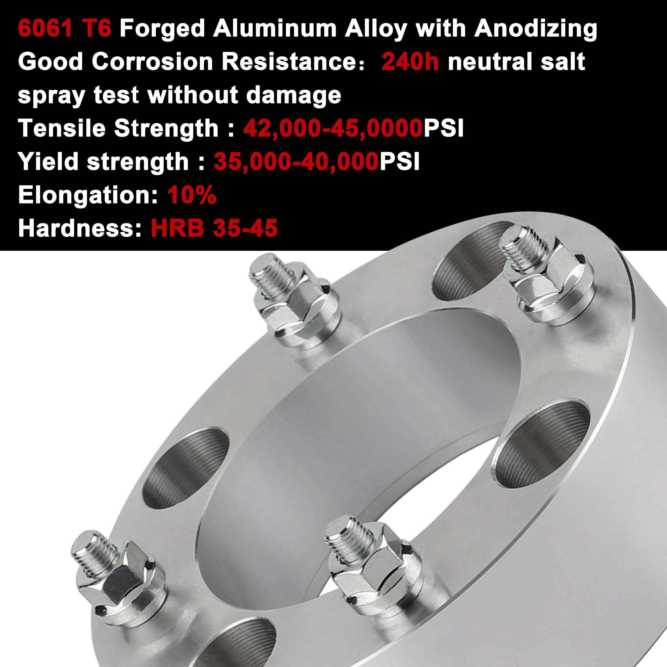 Richeer 2 Inch 4X137Mm Atv Wheel Spacer For Can-Am Commander Outlander Defender Bombardier Renegade Mule, 4Pcs 4X137 Wheel Spacers With M10X1.25 Studs & 110Mm Hub Bore