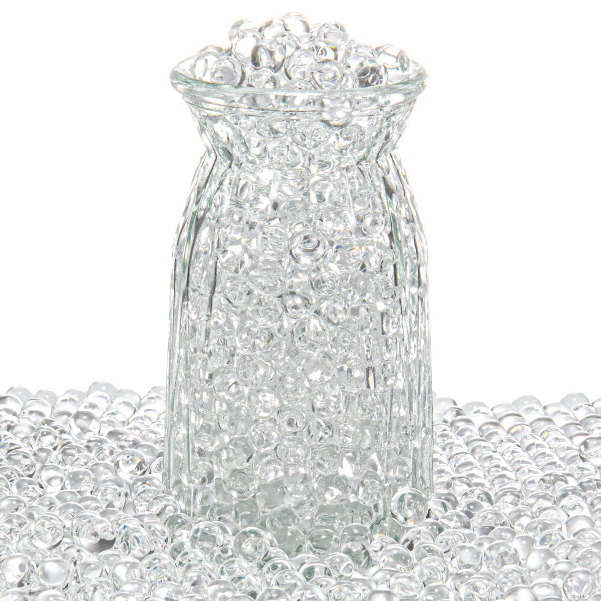 Ztml Ms 56000 Pieces Clear Water Gel Jelly Beads Clear Water Beads, Vase Fillers For Centerpieces, Floating Candle Making, Chris