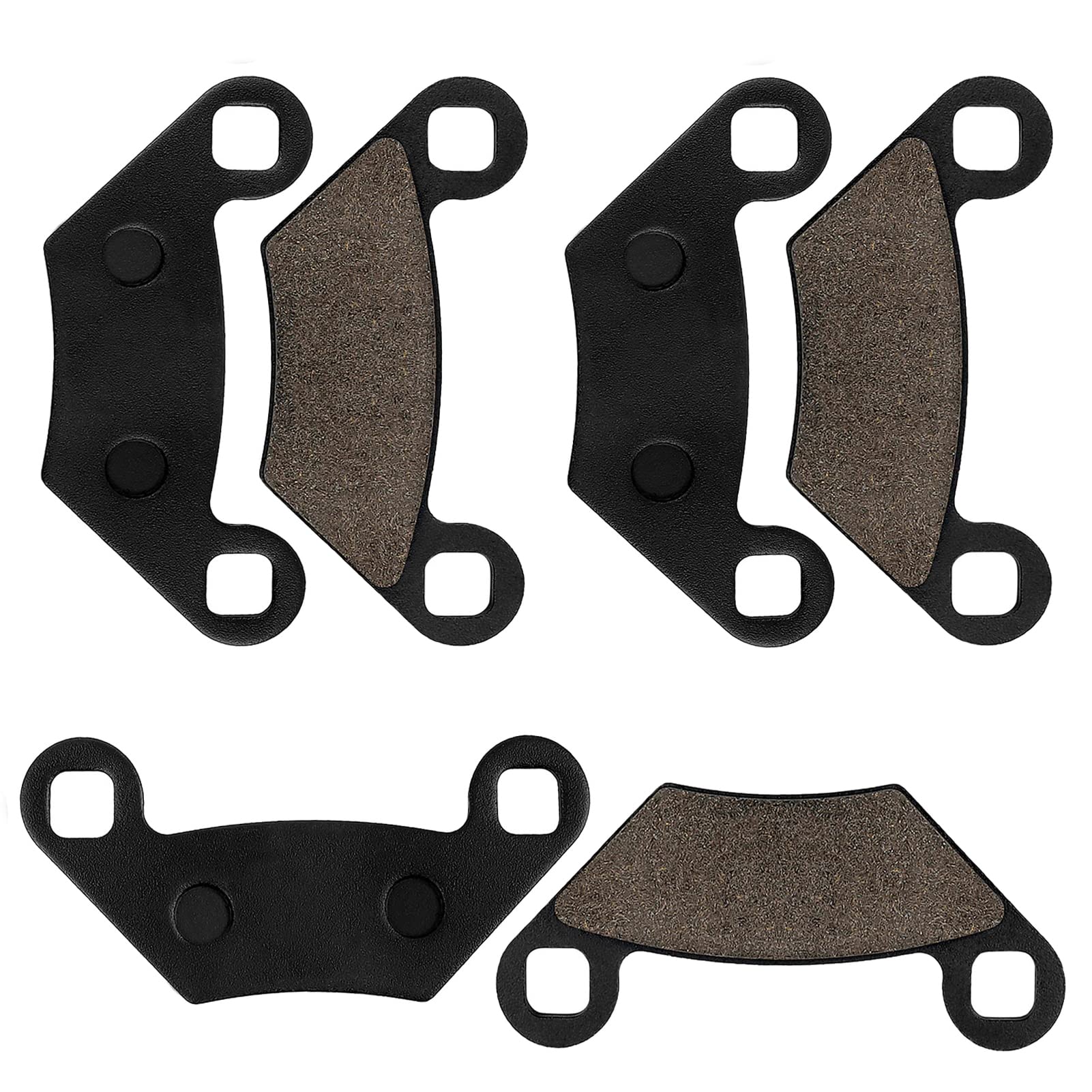 Brake Pads Front and Rear Compatible with Polaris Sportsman 850 550 500 X2 XP Touring 2009 2010 2011 2012 2013 2014 2015 2016 20