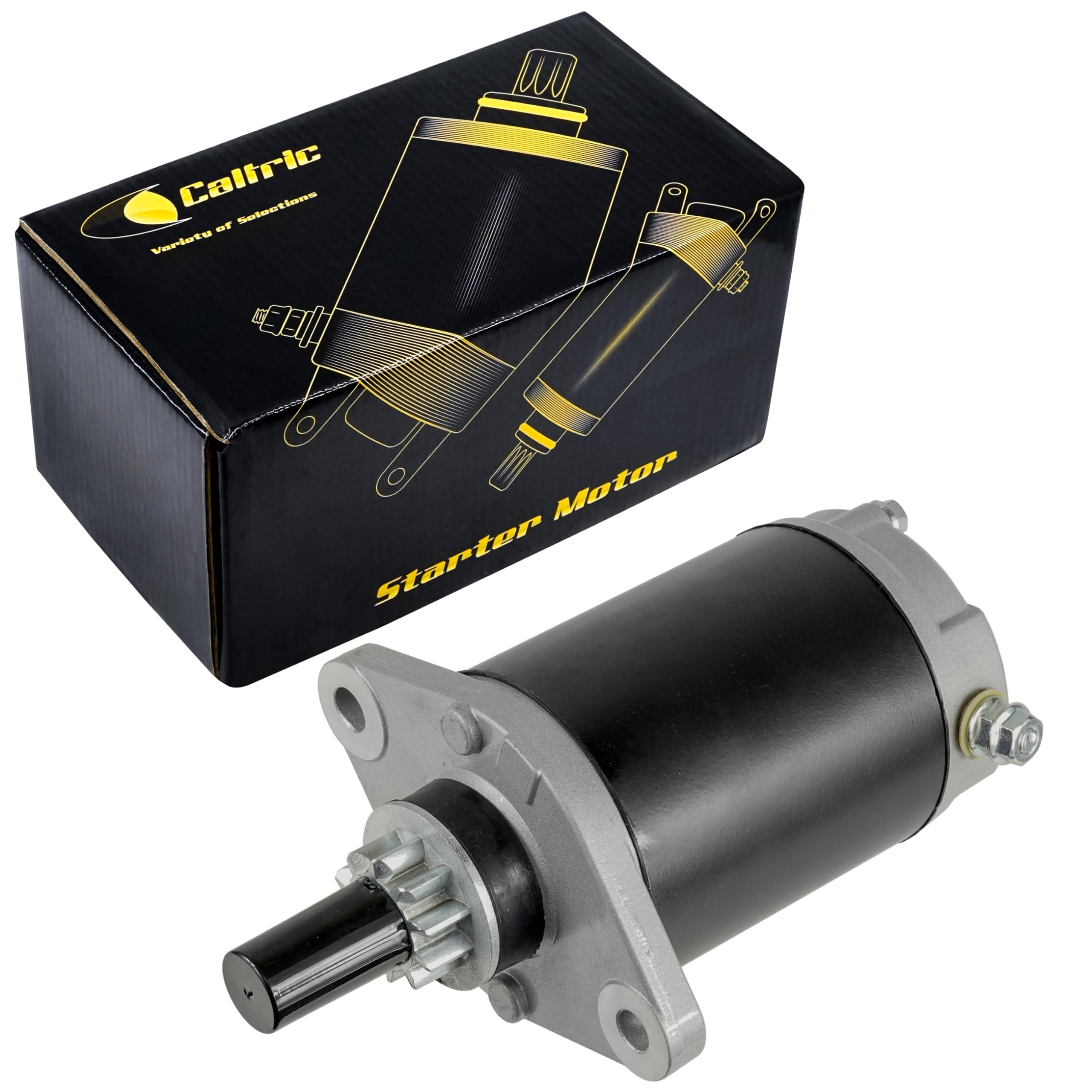 Caltric Starter Compatible with Tecumseh Ohv165 Ohv170 Ohv175 Ohv490 Engine All